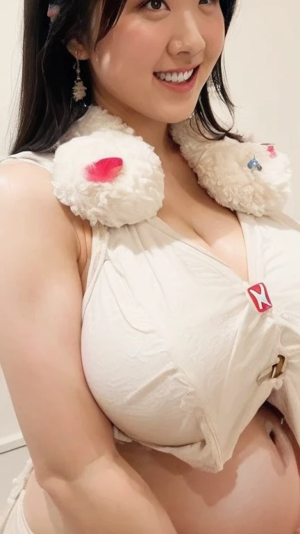 ((RAW images)),(Tabletop),(Highest quality, Realistic, In detail, High resolution, 8k wallpaper),(Super Detail),((Very delicate and beautiful)),Focus on the characters,Dynamic Angle,Look at the viewer with a fierce and lewd gaze,((alone)),Are standing,((whole body)),((A princess wearing a gorgeous ball gown wedding dress with a voluminous skirt)),((Very beautiful bride)),Detailed face and eyes,Jewel-like eyes,((Very long and voluminous hair)),Gorgeous embroidery and lace,((Gorgeous corsage)),See through,(Gorgeous Jewelry Ornaments),Luxury hair accessories,Gorgeous jeweled tiara,Gorgeous frills,((Super Breasts)),indoor,(((Extremely obscene church wedding))),((whole body)),Hoop skirt,crinoline,very long wedding veil,(((A mix of bejeweled wedding dresses and lavishly embroidered Rococo ball gowns))), (((Very obscene and huge, huge breasts bigger than a face, extremely obscene:1.99))), ((A beautiful golden ratio and an extremely obscene face)), ((A beautiful bride with an extremely obscene body that attracts attention from those around her for being quite obscene.)), (((very accurate anatomy))), (((She rubs her extremely obscene breasts, which are bigger than her face, so hard that it hurts:1.99)))