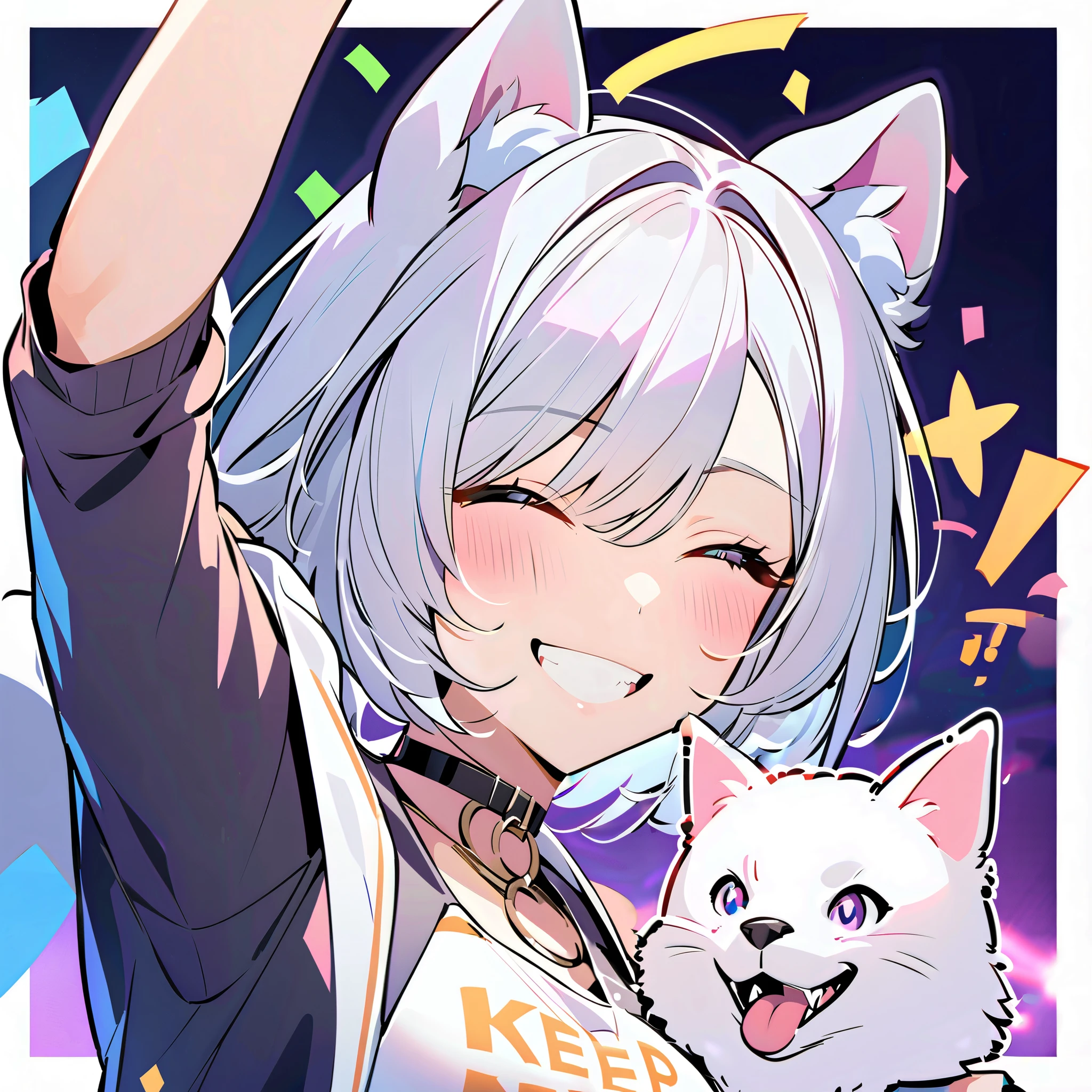 support，yell，keep it up