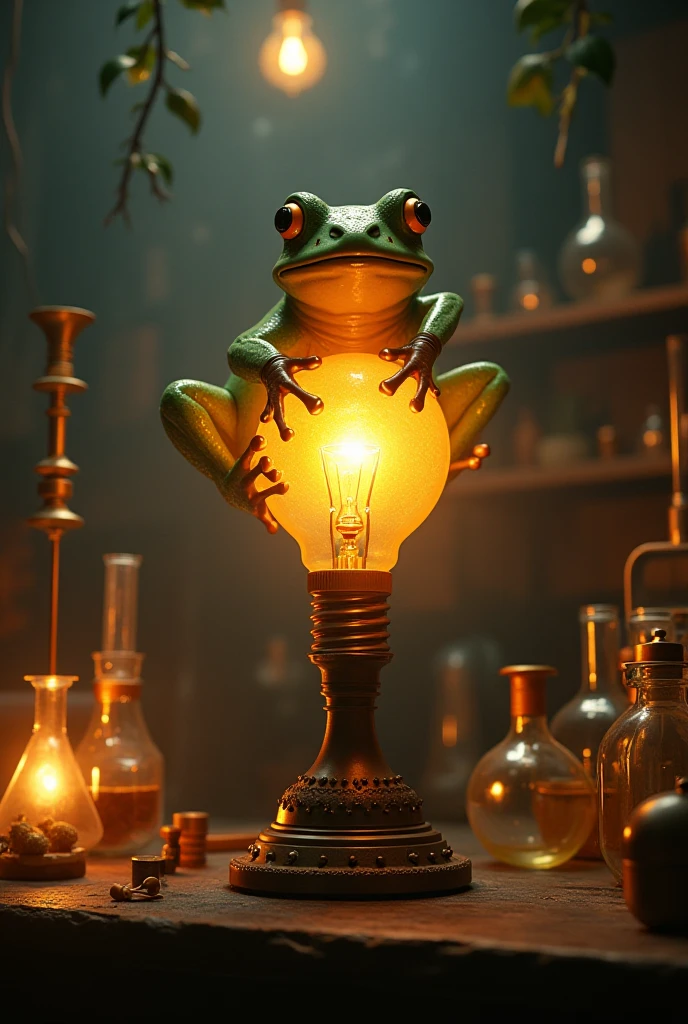 neon_outlinesfrog moonbathing on a moon lounger, fireflies <lora:neolin3:1.0> <lora:add_detail:0.5> <lora:realistic:0.5> <lora:waterVFX:0.5>