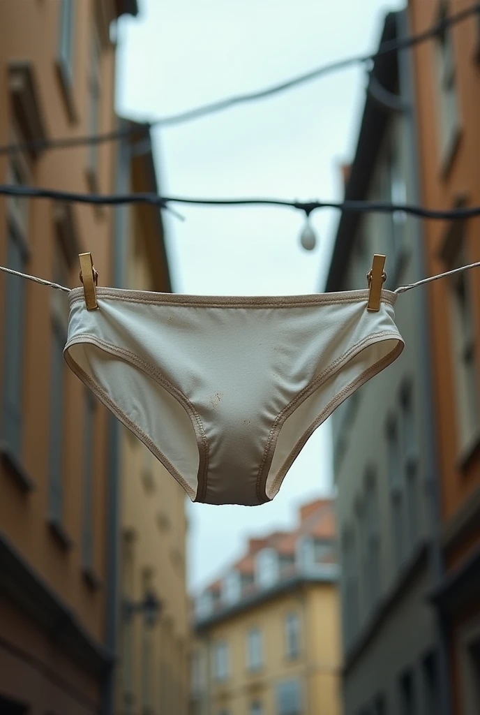 (cumrag briefs:1.3), (front view:1.2) photo of a hot thin fit 25 years old (man:1.3) wearing a stained (white cotton briefs:1.2) underwear (on a road street:1.2), background is a street, (closeup, frontal:1.4) <lora:cumragOLD:1.0>, Caucasian, bulge, (sweaty:0.2), (crusty:0.9) (yellowish:0.7) (whitish:0.8) (dry stains:1.2), goo, old, stinky, gross, sticky, nasty