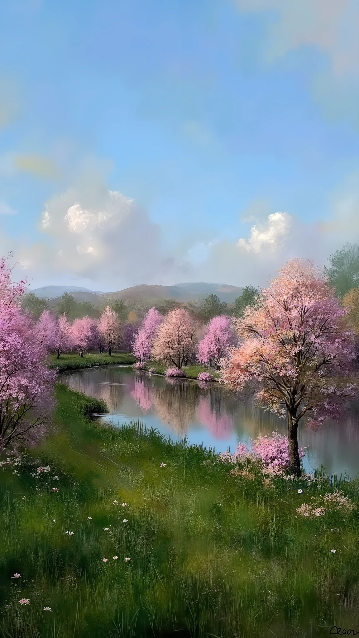 oil painting landscape