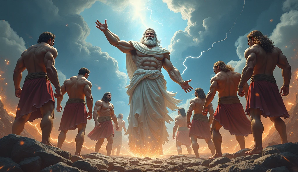The Greek gods punishing those who went against their own virtues
