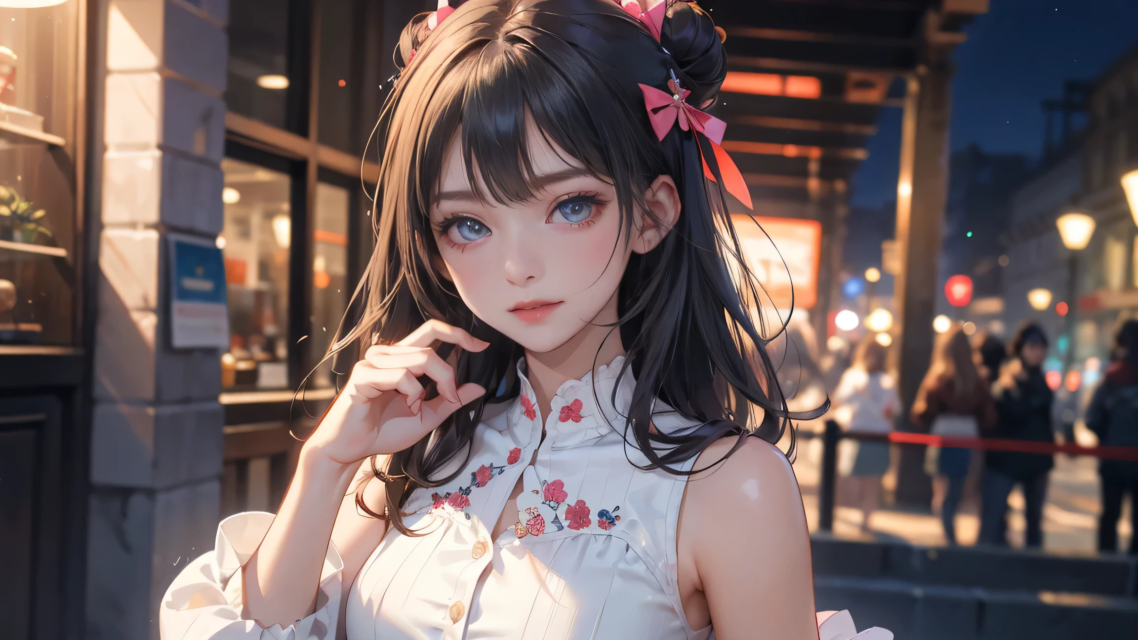 ((BEST QUALITY)), ((A Masterpiece)), (highdetail:1.4), 3D, an image of a beautiful cyberpunk woman,pt(High Dynamic Range),raytracing,NVIDIA RTX,Ultra Resolution,unreal 5,subsurface scattering,pbr texturing,Postprocess,Anisotropic filtering,and depth of field,Maximum clarity and sharpness,a Multi-layer Textures,Albedo and Specular Maps,Surface shading,Accurate Simulation of Light-Material Interactions,Perfect Proportions,Octane Rendering,2-tone Lighting,Wide aperture,low ISO、white balance、Rule Of Thirds、8K RAW、bangs、back view、backs