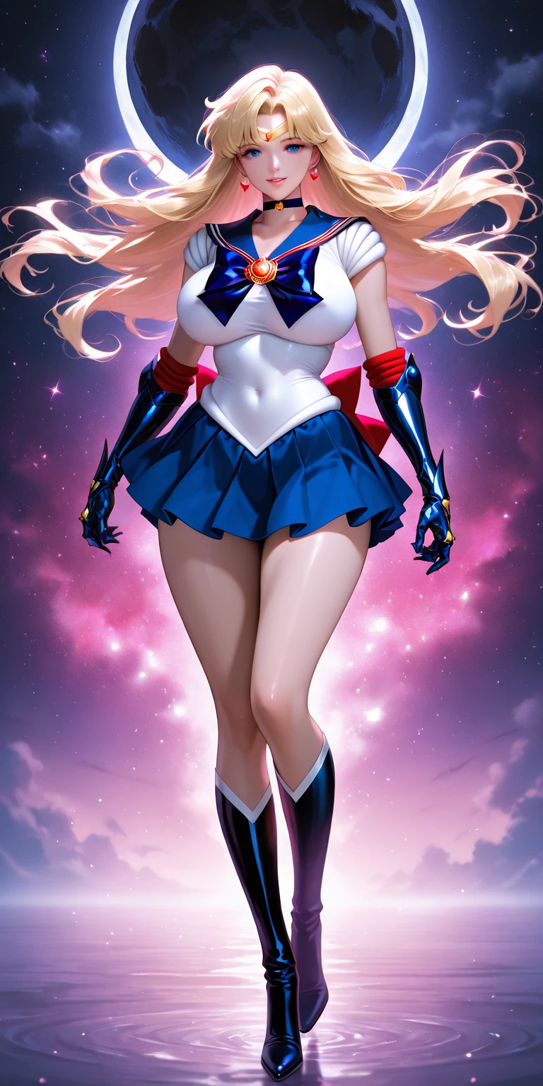 Ariana grande ,sailor moon dressed in mafia clothes