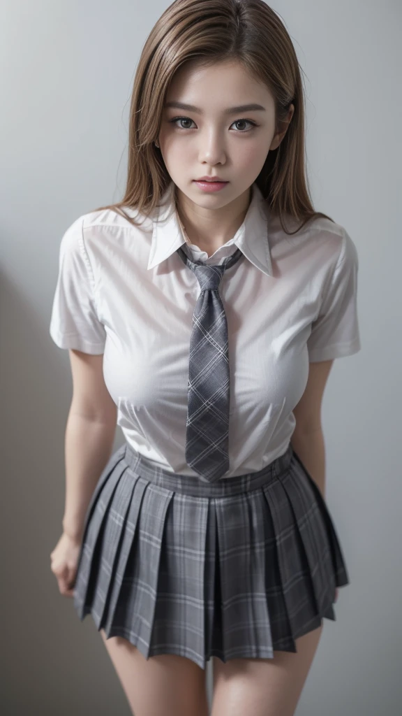 Sitting in white blouse and tie, dark blue skirt, Souryu Asuka langley, (school uniform: 1.2), (Tokyo-3 junior high school uniform), 1 girl, (15:1.2), teen, cute girl, famous Japan idol, cute, realistic body, petite, fair skin, glowing skin, slim body, handsome body, black hair, long straight hair, smile, cute, youthfulcute face, realistic face, delicate eyes, flabby eyes, looking at camera, contrappost, white shirt, from behind, short sleeves, bangs, white socks, suspender skirt, blue skirt, blue dress, outdoors, dress, hair ornament, skirt rolled up, (sometimes you can see panties: 1.2),embarrassing,(medieval italia street,cobblestones), Aegean,(8k, RAW photos, best quality, masterpiece: 1.2), ultra detail, super resolution, (real, real photos: 1.37), portraits, high definition raw color photos, professional photos, very detailed and beautiful, very detailed, 8k wallpaper, amazing details, huge file size, official art, very detailed cg Unity 8k wallpaper, very detailed beautiful girl, highly detailed face, very detailed eyes, Very Detailed Skin, Very Detailed Fingers, Very Detailed Nose, Very Detailed Mouth, Perfect Anatomy, Very Detailed Background, Very Detailed Clothes,Staircase, Nogizaka Girl,(NSFW:1.5)