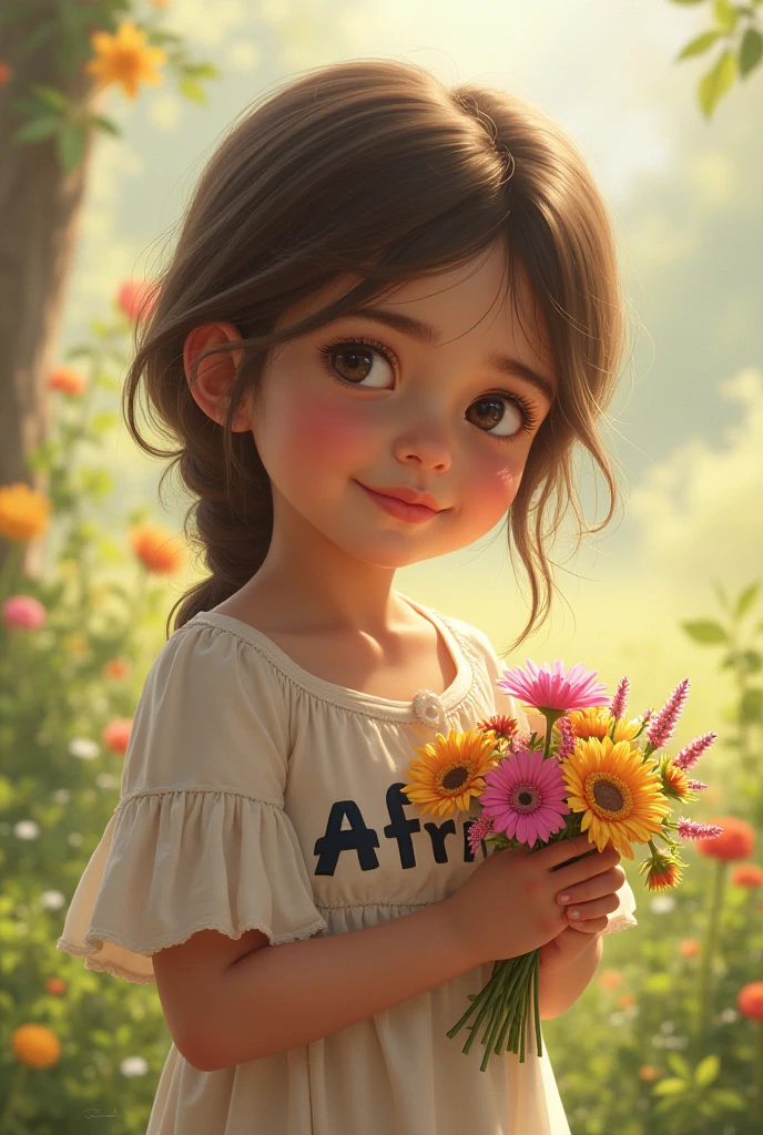 Lily is a young girl, around 10, with a delicate and innocent look. Her long, unkempt brown hair frames her face, and she’s dressed in simple, worn clothes. She’s often barefoot, showing signs of her impoverished life, but her bright smile and sparkling eyes are her most striking features, radiating warmth despite her circumstances. Write the moment when Victor first notices Lily, a young girl selling handmade flowers. Describe her appearance, her smile, and her warmth despite her poverty. Show Victor’s curiosity and surprise at her happiness.