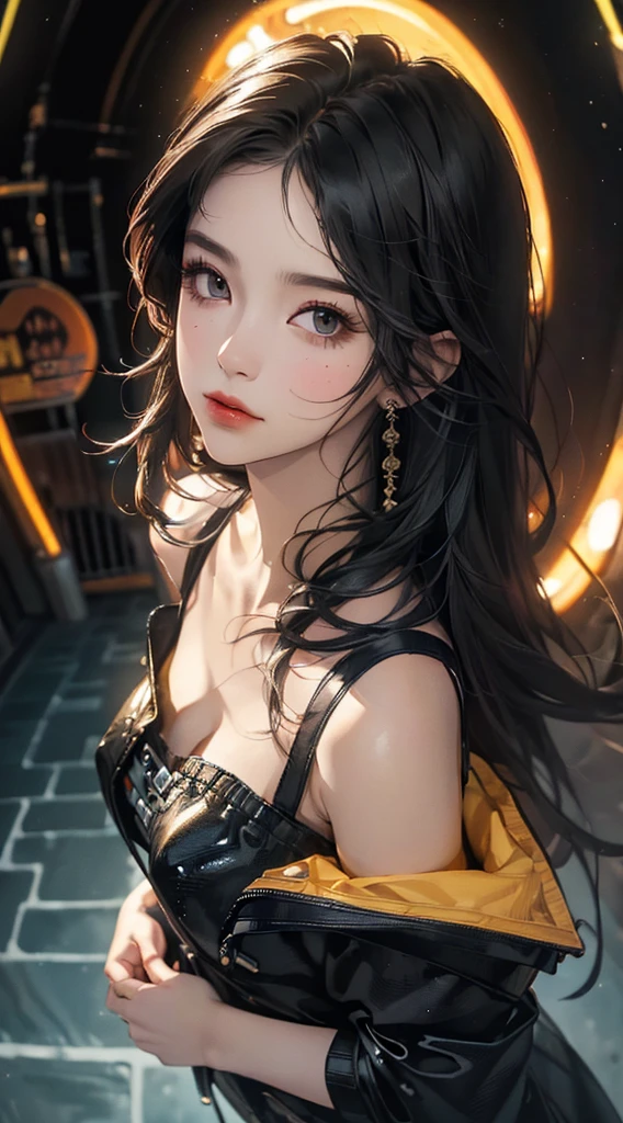 masterpiece, Best Quality, Very delicate and beautiful, Ultra-high resolution, 8k, 3d, Princess like a doll, cute,
highly detailed dress, Twin tails, trimmed bangs, Transparent white skin, large, round eyes, Thin lips, round face, look up, Upper Body, Looking at the camera, The best light, Perfect composition,
