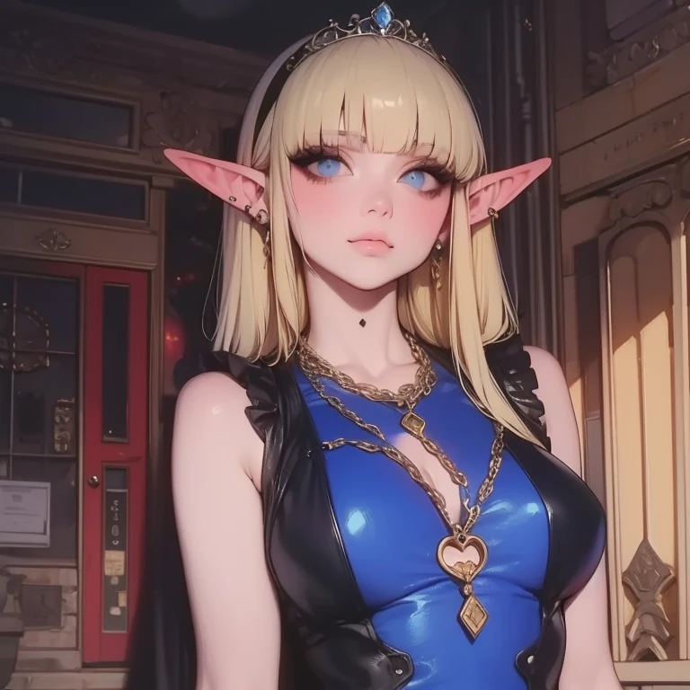 (((masterpiece))), HD 4k res image, no blur, Princess Zelda, innocent smile, inside bright castle