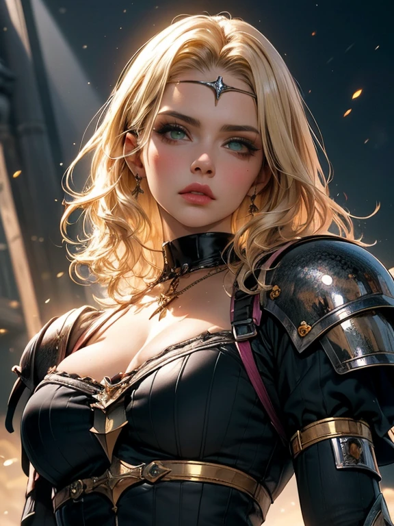  very young Tylor Swift plays Ayra Stark. beautyful and very young face full body, a girl, A charming and beautiful witch，With short flowing hair and sharp eyes，Best quality, masterpiece, Ultra-high resolution, (lifelike:1.4), original photo, (Real skin texture:1.3), (Film Grain:1.3), panoramic, Portraits, Very wide angle shot, Thin waist, Cowboy lens, (in the darkness, dark Shadows, Low profile, Cold Light), night, close up, Tears, indoor, dust, Tyndall Effect, sad, disappointment, melancholy(expression), cry, frown, (Bow your head), nervous, Tears, , 1 girl, Beautiful detailed eyes and face, White scarf, bow tie，Off-shoulder, huge breasts, Huge ass, sexy body, fitness body, in sexy armor sexy bra, sexy thong, Navel，Waist，Exposed Crotch，Showing belly，Camel toes are clear，sexy high stockings， high-heel boots，Brown eyes There is a blood moon in the sky，Fire on the ground，Lightning cuts through the sky蓝眼, Big breasts(d), Tears, Thick packing, 