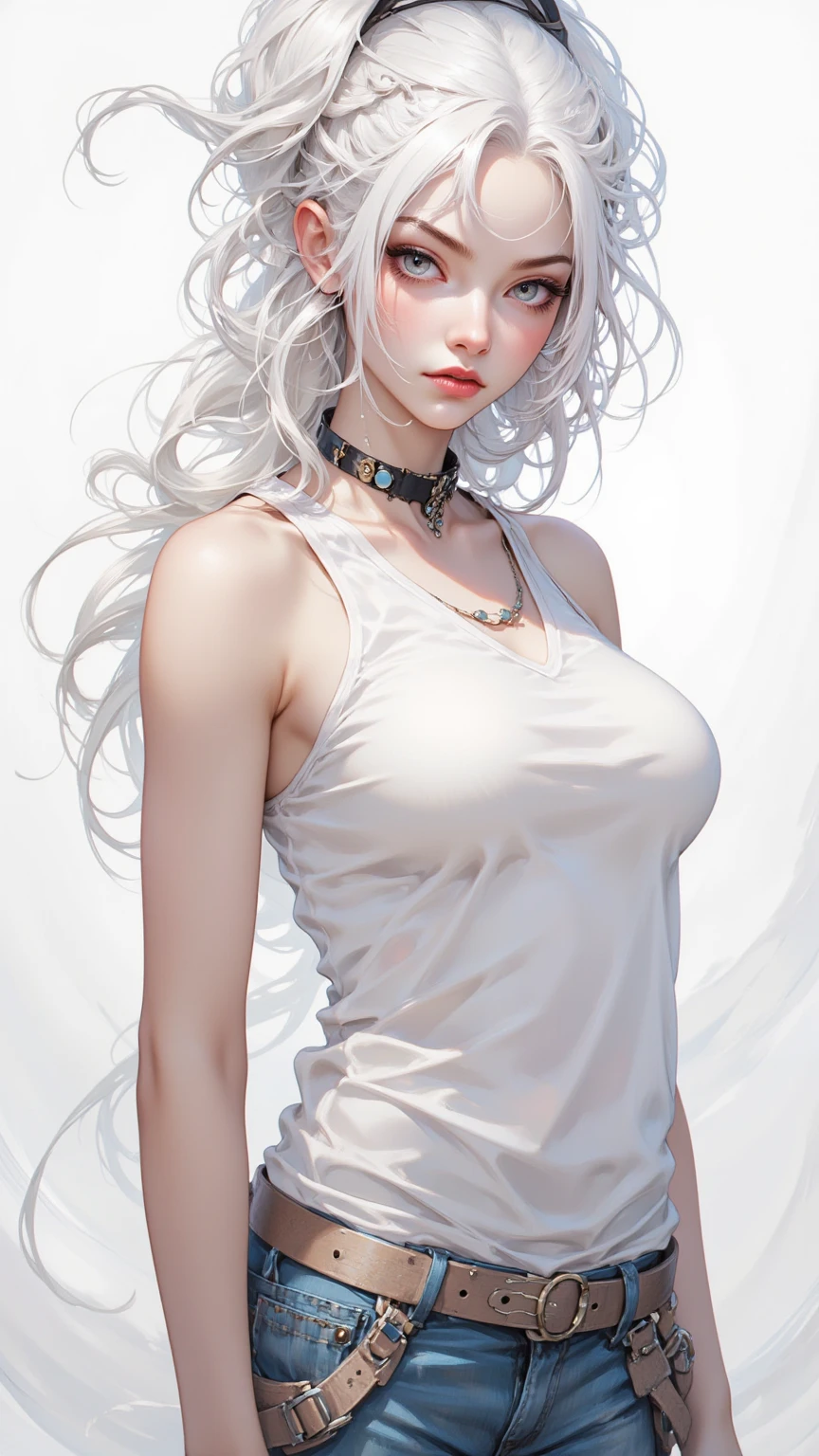 masterpiece, Highest quality, One Girl, beautiful, OK, delicate, Very difficult, detailed, Silver Hair, Jacket, blue eyes, ((masterpiece)), extremely detailed, Highest quality, High resolution, ((at the park)), Bridget, smile,Wet skin and hair, blonde, (White shirt, No underwear), (Sexually excited expression:0.7), Long Hair, Open ((Perfect body)), Realistic Fashion, High resolutionシステムのdetailed, photo shoot , Sharpness,(((He has many tattoos all over his body)), (((Tight waist))), ((Big Breasts)),((See through))