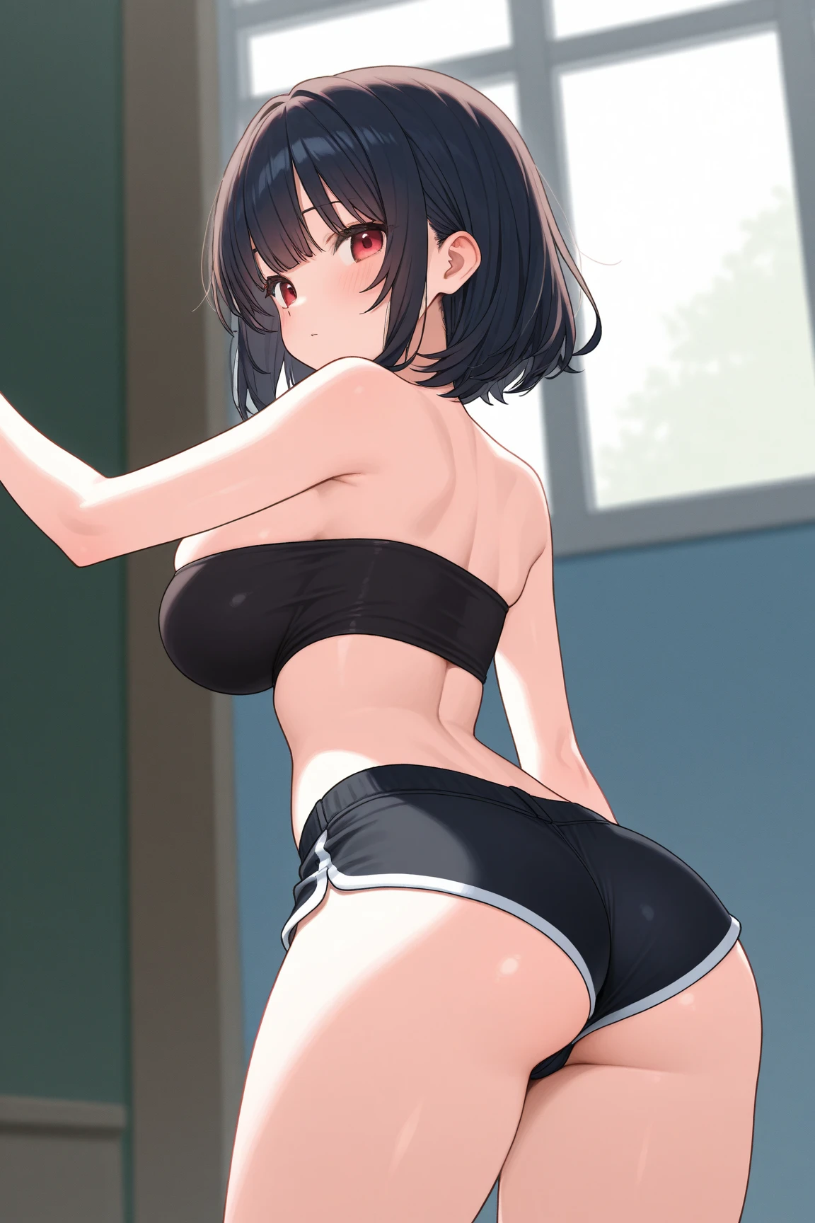 Girl1,anime,Girl's body small, she looks like a , (infant body:1.5),small  ,12 year old appearance,12 year old  body,slender body,hottie,gigantic breasts,That contradicts with your , unrealistic body, big ass,