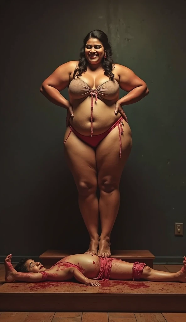 arafed woman with big breast posing on a bench, voluptuous and arousing, thick body, beautiful thick female, giant stunning goddess shot, the super hot and sexy, muscular girl, big muscle, very beautiful. big muscles, muscular, lisa ann, feminine and muscular, lit from the side, powerful and huge, extremely muscular
