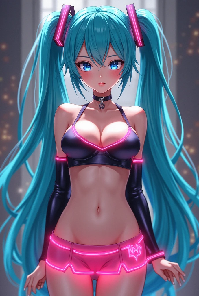 Big breasts Hatsune Miku