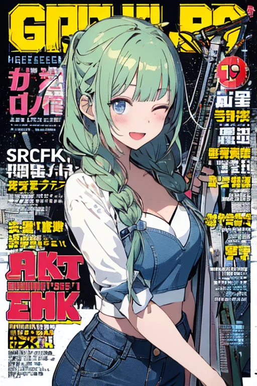 (hews art style:0.7), score_9, score_8_up, score_7_up, score_6_up, uncensored, Kirari, braid, makeup, twin braids, blunt bangs, aqua nails, aqua eyes, blue lips, hair ribbon, grey hair, nail polish, BREAK detailed eyes, (perfect hands, perfect anatomy), detailed skin texture, (blush:0.5), (goosebumps:0.5), subsurface scattering, cinematic, Sharp focus, humorous illustration, big depth of field, Masterpiece, concept art, trending on artstation, Vivid colors, Simplified style, trending on ArtStation, trending on CGSociety, Intricate, Vibrant colors, Soft Shading, Simplistic Features, Sharp Angles, Playful, excessive sweating, sweating profusely, sweating drop BREAK, hearts, pleasured, huge breasts, 1girl, breasts, camera, japanese clothes, solo, kimono, holding, holding camera, cleavage, angry, anger vein, blue kimono, closed mouth, simple background, looking at viewer, blush, collarbone, fur trim, wide sleeves, off shoulder, long sleeves, bare shoulders
