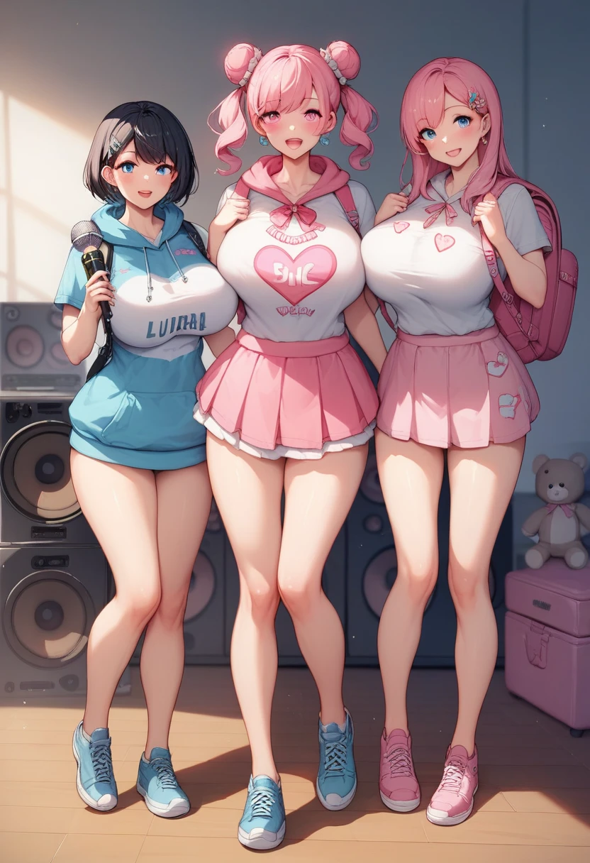Sexy college sorority girl wearing a (big diaper), standing in front of her (university lecture hall), ((embarrassed)), center of attention, pleasure, (kinky), facing crowd, sweatshirt, sneakers, striped stockings, colorful, fantasy, (magic), (magical foature, (big breasts), wide hips, blushing, stage lights, ((vulnerable)), kinky, blonde, ((blushing)), surprised, raised eyebrows, shocked, ((orgasmic)), (((hypnotized))), (hypnotic), drooling, (submissive), ((glowing pink eyes)), (pink iriagic), ((relaxed)), ((ecstasy)), collar, big lips, bimbo, long lashes, kissy face, eyes crossed, puppet magic, (((mesmerized)))
