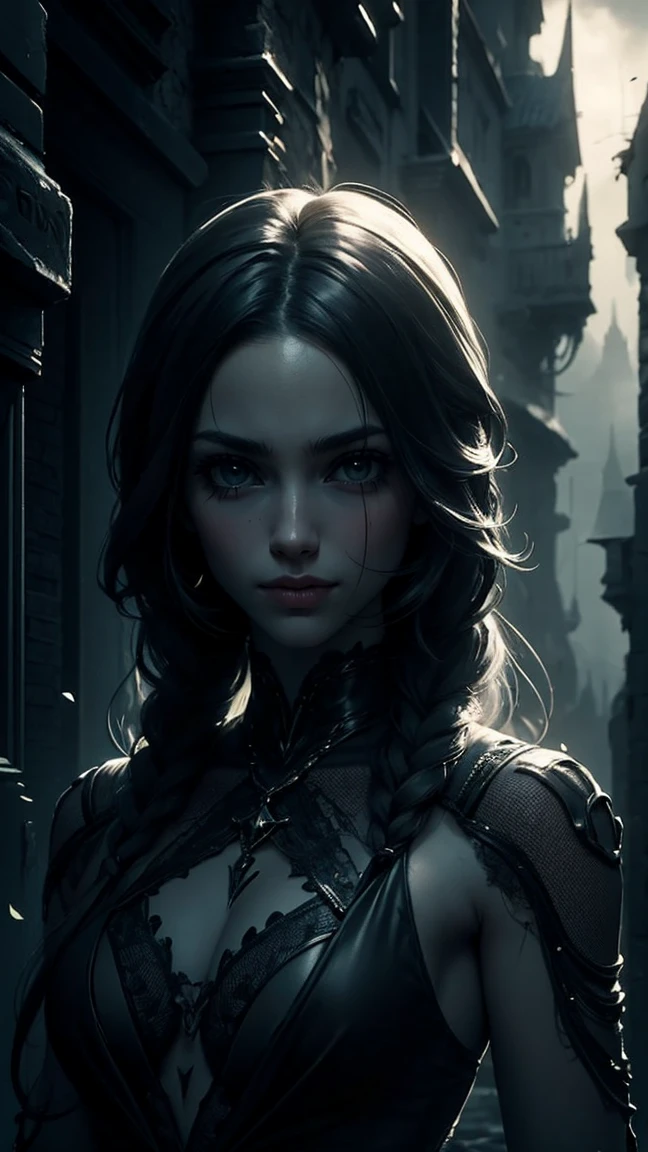 The prompt for generating a Stable Diffusion image can be:

"On a dark background, a pale and naked gothic goddess JinxLol is standing confidently. Her eyes are beautifully detailed and captivating, with long and dark eyelashes. Her lips are also beautifully detailed, adding to her mysterious allure. The overall image quality is of the highest standards, with a realistic and high-resolution depiction. The lighting is dramatic and enhances the gothic atmosphere. The goddess is the center of attention, and the focus is on her captivating presence. Her pale skin contrasts with the dark background, giving her an ethereal appearance. The art style is influenced by gothic portrait photography, with a touch of fantasy. The color tone is predominantly dark and moody, with deep shadows and rich hues. The image is detailed, with intricate textures and attention to minute elements. A sense of mystery and elegance are conveyed through the prompt, creating a captivating visual representation."

Remember to put the more important tags first.，Graphic style，The eyes of the subject of the picture，And lips are a very important tag。Come on！