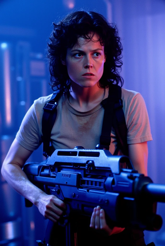 A photograph from the science fiction film 