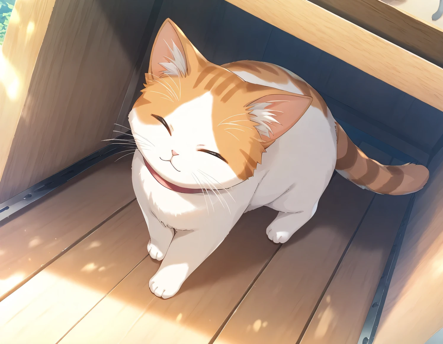 animal, cat,  cat tower, cat walk, game CG, break,(artist:mitsumi_misato),artist:fujiyama,artist:kokonoka, break,(masterpiece), (best quality), (ultra-detailed),(Detailed Lighting), very aesthetic, newest, 
