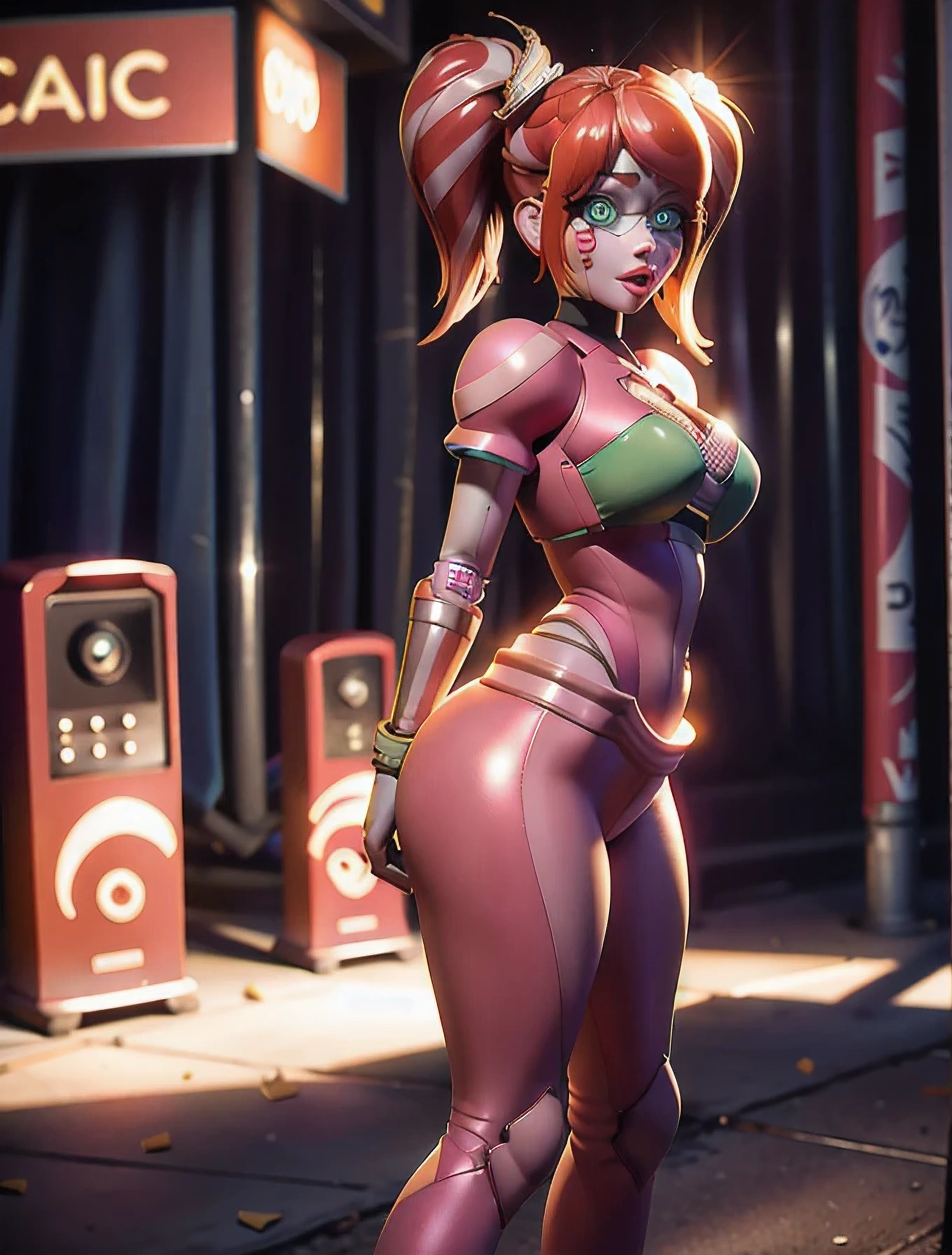 8K,High resolution, best quality,1 girl,caramel, is, Street, shop light, legs, discovered,Open mouth,Big breasts, language, Tears, language fuera, saliva, open eyes, Trail of saliva, Scared, moaning, moaning, language larga, unconscious, bigger thigh , legs muy
abiertas ,language, breasts, thighs out, head on, She turns around looking at the viewer, glutes from outside, ella se pone unos leggings, shows her belly,leggings, very tight, tracer in the big,