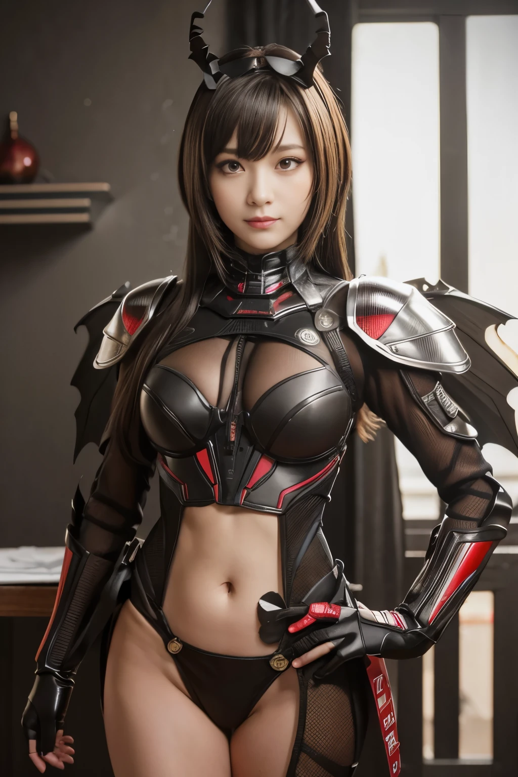 silver leather armor,