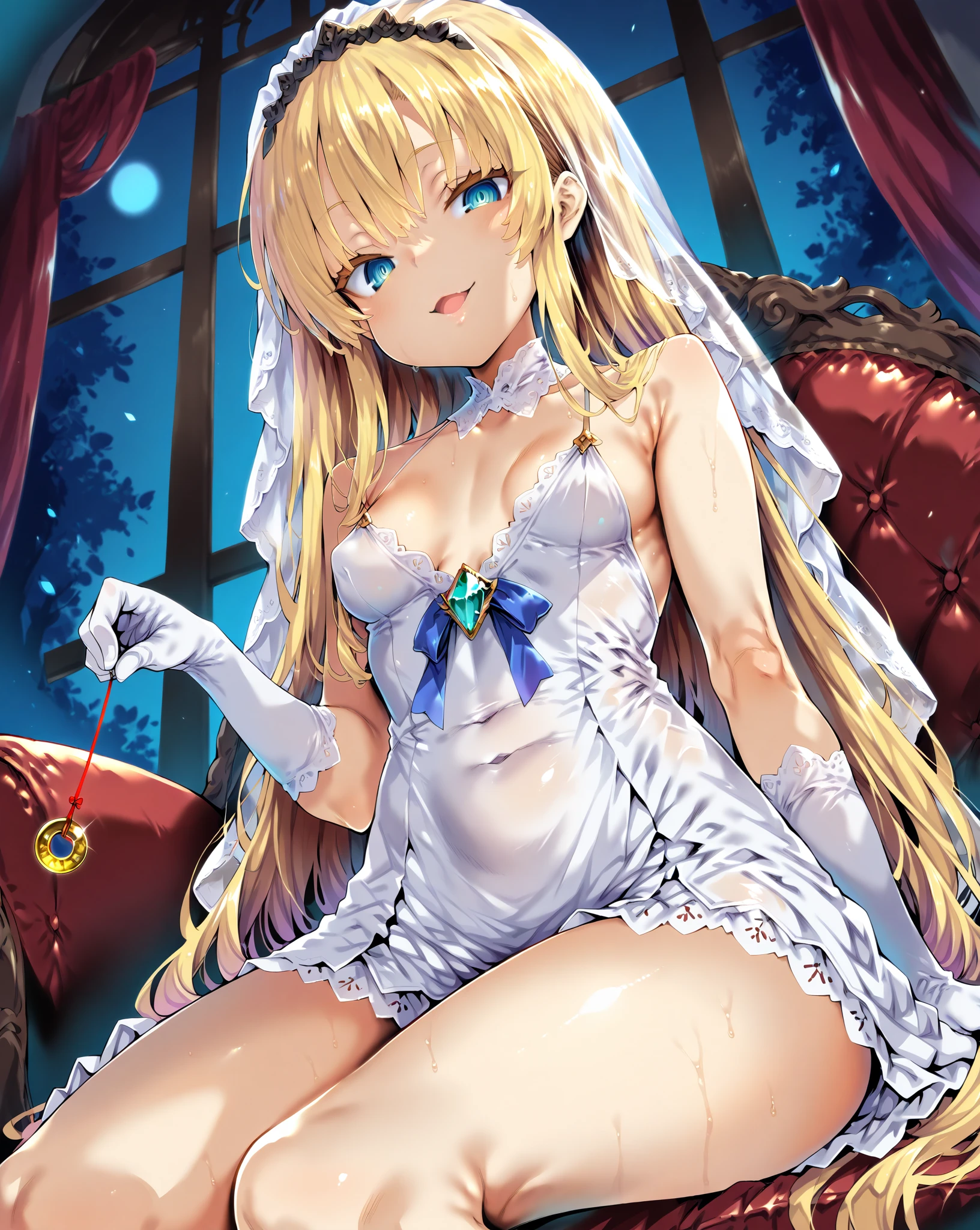 (masterpiece、最high quality、high quality、High resolution、Super detailed) )Decadent atmosphere、(In a dimly lit and gloomy amusement park、Girls wearing light camisoles seduce men、Negotiate prostitution)、Line of sight、BREAK、NSFW、(See-through camisole)、Sexy Lingerie、 (((NSFW))) (((infant))) ((())) (((透明白See-through camisole)))(((Long blonde)))(((Photographed from the front)))