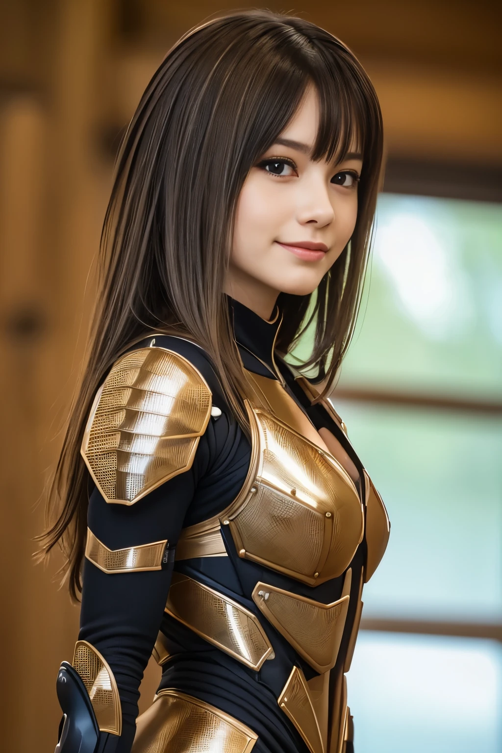 (High resolution,masterpiece,highest quality,Very detailed CG, anime, official art:1.4), realistic, photograph, amazing detail, all complicated, luster and luster,great many layers, 8k wallpaper, 3D, sketch, cute, figure,( alone:1.4), perfect female proportions,villain&#39;s daughter, (Fusion of dark brown cockroach and lady:1.4), (brown cockroach form lady:1.2), (brown cockroach woman:1.2), (Fusion:1.2), (alone:1.4), (evil smile:1.2), muscular, abs, (Cockroach brown exoskeleton bio insect suit:1.4), (Cockroach brown exoskeleton bio insect armor:1.2), (brown transparent cockroach feathers:1.4), (brown cockroach antenna:1.3),