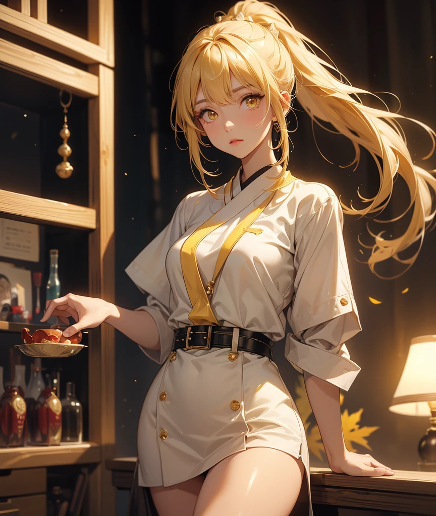 (Golden Ratio,Tabletop, Highest quality, Highest quality, beautifully、beautiful:1.2), Very detailed, colorful,Best details, (Adult,19 years old,one person's, alone, Final Fantasy 12,Asheria, Choppy Hair,Asheria Costume, Huge , mini skirt,Polka dot panties:1.2,Thigh-high boots, Thighs, gem,A look of contempt,See the trash, her hand lifts her skirt.,Show me your pants,trying to trample on you,{{{{{law angle:1.8}}}}},skirt lift,