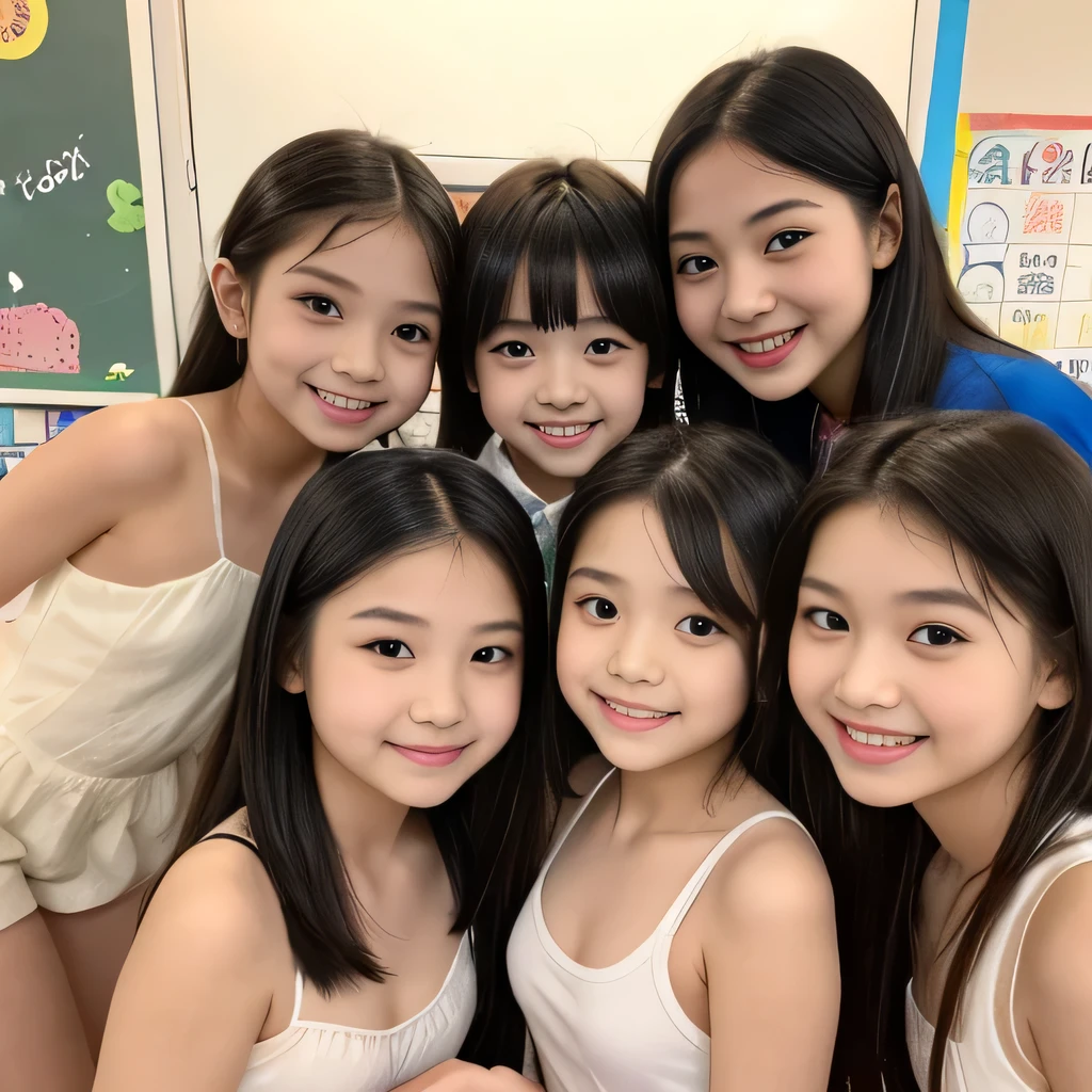 (Completely naked下着姿)、((Small3Super cute and popular idol、Four super cute, girls in one photo))、(masterpiece).A perfect, beautiful, lovely, captivating 's smile、(( high-definition whole bodysmall5 photos of 4 people in 1))、((Short Hair Idol Pose))、gap、Super popular junior idol、4 small, short idols、whole body、Baby-faced idol、((Comply nalat Chest))、(((Perfect CompletelySmall1 lace underwear )))、(( beautiful))