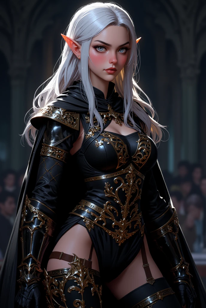 Obra maestra, Mejor calidad, 1 chica, Ojos verdes, pale skin, pelo negro oscuro, Pelo lacio, pelo medio, pendientes, joyas, vikingo, ropa verde, ropa marron, fondo sencillo, solo, parte superior del cuerpo