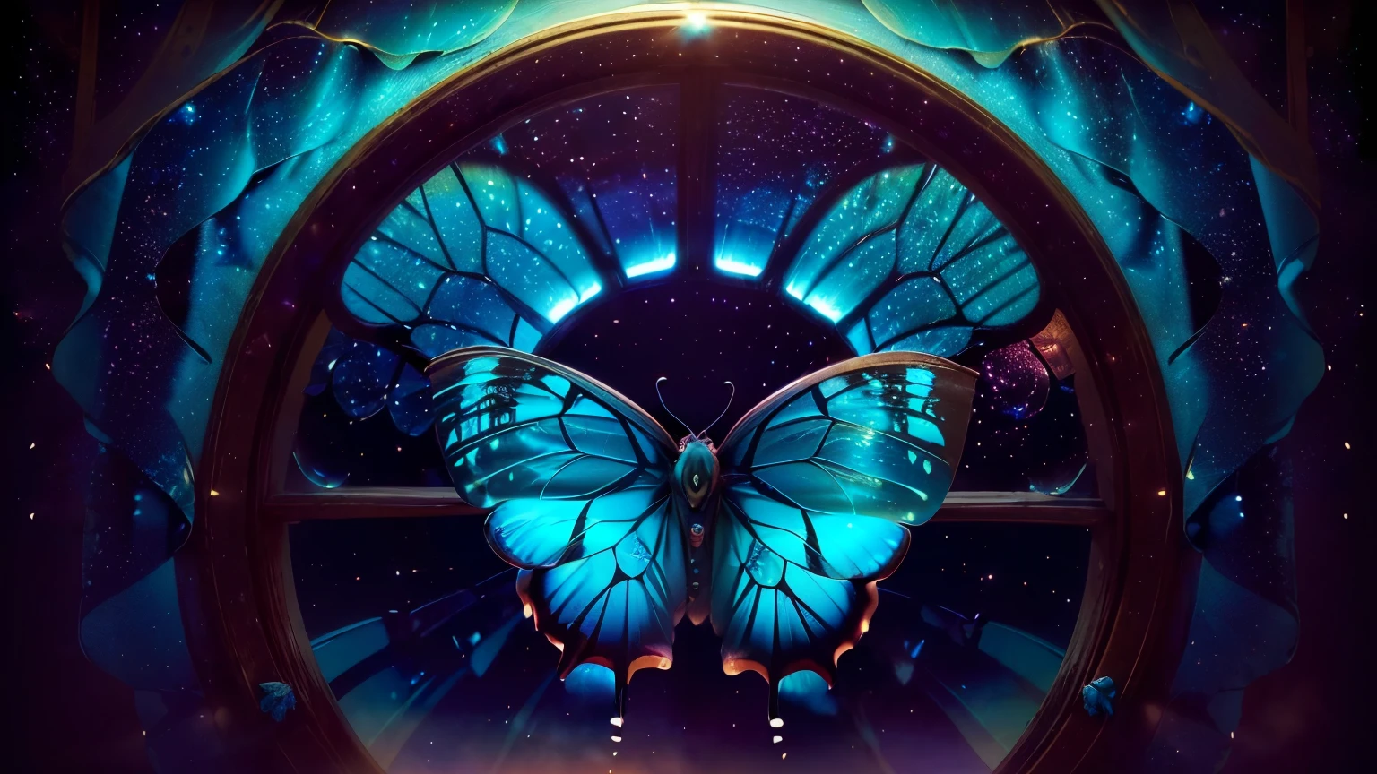 超 high definition, high definition, high quality , Spectacular Scenery ,((息をのむような美しい Milky Way銀河))),((( large groups of cobalt blue morpho butterflies flying above the water)). shot with a fisheye lens ,((( mystical atmosphere ))), Beautiful Sunset , Majestic Atmosphere, Milky Way, star, star屑, Milky Way, 流star, ((( people in Manfu))), Beautiful Sunset , Bioluminescent flowers and trees at the bottom of the valley々Covered in,