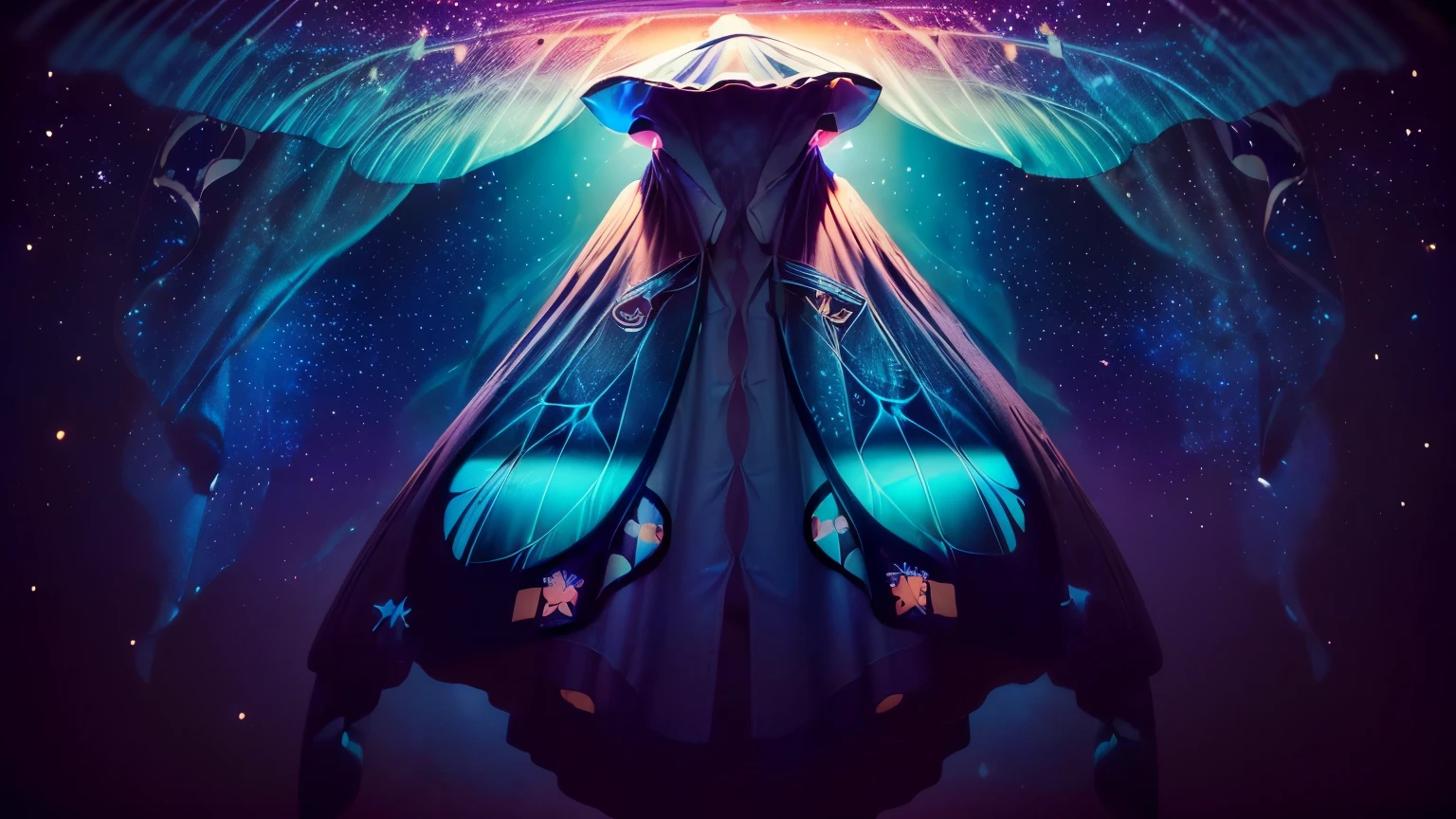 超 high definition,  high definition,  high quality , Spectacular Scenery ,((息をのむような美しい Milky Way銀河))),((( large groups of cobalt blue morpho butterflies flying above the water)). shot with a fisheye lens ,((( mystical atmosphere ))), Beautiful Sunset , Majestic Atmosphere, Milky Way, star, star屑,   Milky Way, 流star, ((( people in Manfu))), Beautiful Sunset , Bioluminescent flowers and trees at the bottom of the valley々Covered in, 

