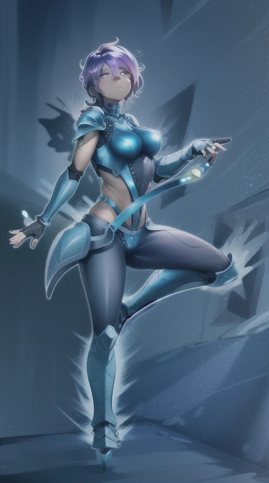 Breathtaking photo in tight suit with Kitana steel fans, Perfect Action Composition, pintura hiper detalhada, complexo, Arte 32k por DamShelma, WLOP, Kombat mortal, dramatic lighting, Arte intrincadamente detalhada, cores triádicas Unreal Engine 5, Arte colorida profunda, circunstanciado