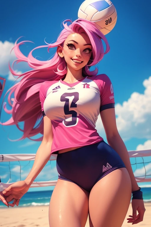 (best quality,4k,8k,highres,masterpiece:1.2),ultra-detailed,(realistic,photorealistic,photo-realistic:1.37),sexy cheerleader,beautiful detailed eyes,beautiful detailed lips,extremely detailed eyes and face,longeyelashes,vibrant colors,tightly-fitted uniform,playful expression,confident stance,dynamic poses,high-energy atmosphere,cheerleading pyramid,tumbling flips and tricks,fierce competition,loud cheering crowd,stadium floodlights,sparkling sequins,popular cheerleader team,spirited dance routines,multi-layered choreography,rhythmic music beats,synchronized movements,athletic physique,glamorous hair and makeup,stunning smiles,impeccable synchronization,enviable flexibility,energetic jumps and kicks,powerful stunts and lifts,uplifting spirit,exciting halftime performance,positive team spirit,inspiring cheer chants,enthusiastic audience,cheerleading championships,award-winning routines,determined cheerleaders,pride and passion for the sport