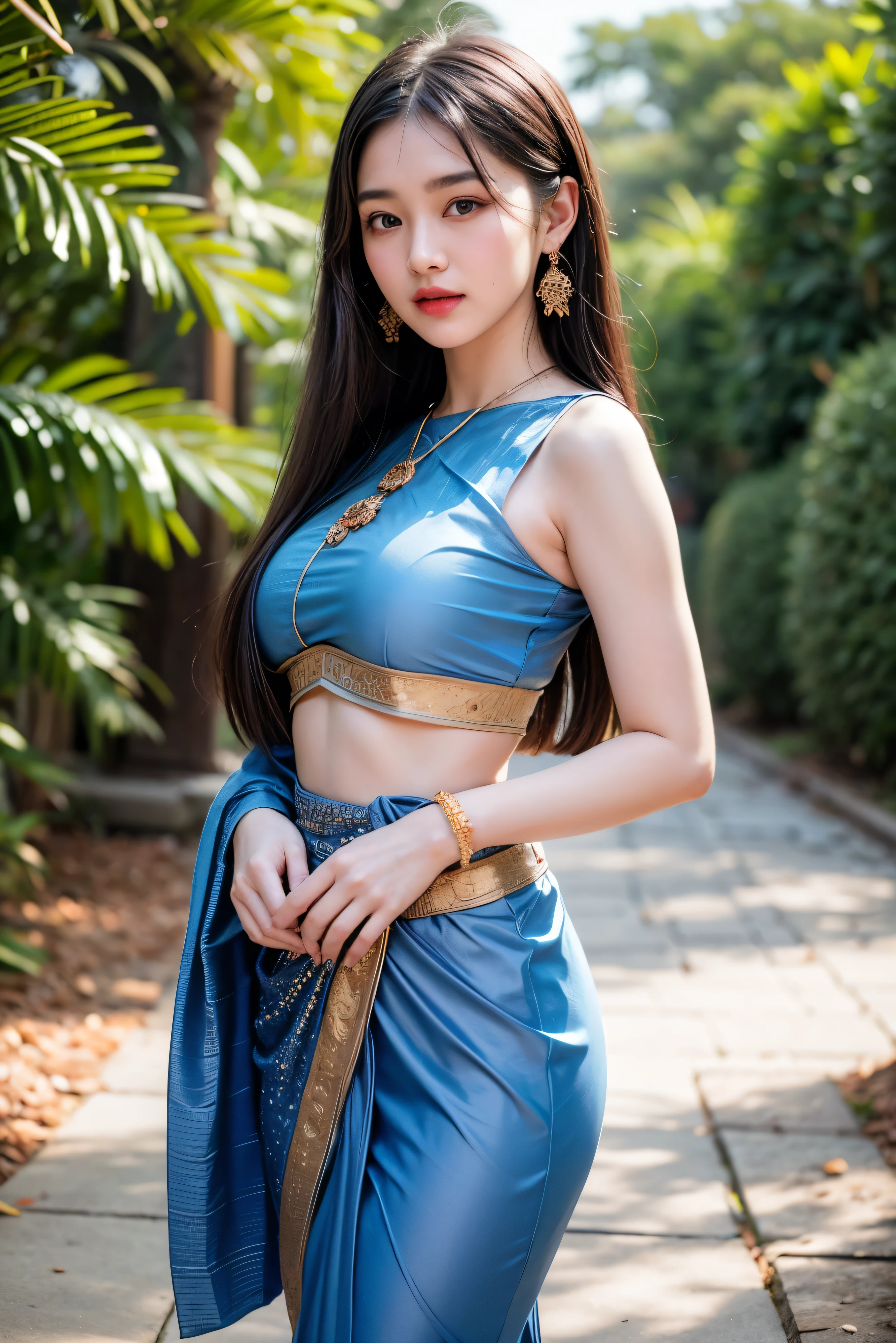 Masterpiece, best quality, 1 woman, alone, ((adult))，(big breasts)， long hair，Micro gold，be happy, looking at the audience, Dunhuang Mogao Cave, (background)，(precise、perfect appearance:1.3)，ultra high definition，Ray tracing,，glare， correct structure，won，Highly detailed，Lighten the contrast of the shadows.，face light ，movie theater lighting，Masterpiece，Awesome details，High quality，Highly detailed， best quality，16K，high contrast， 