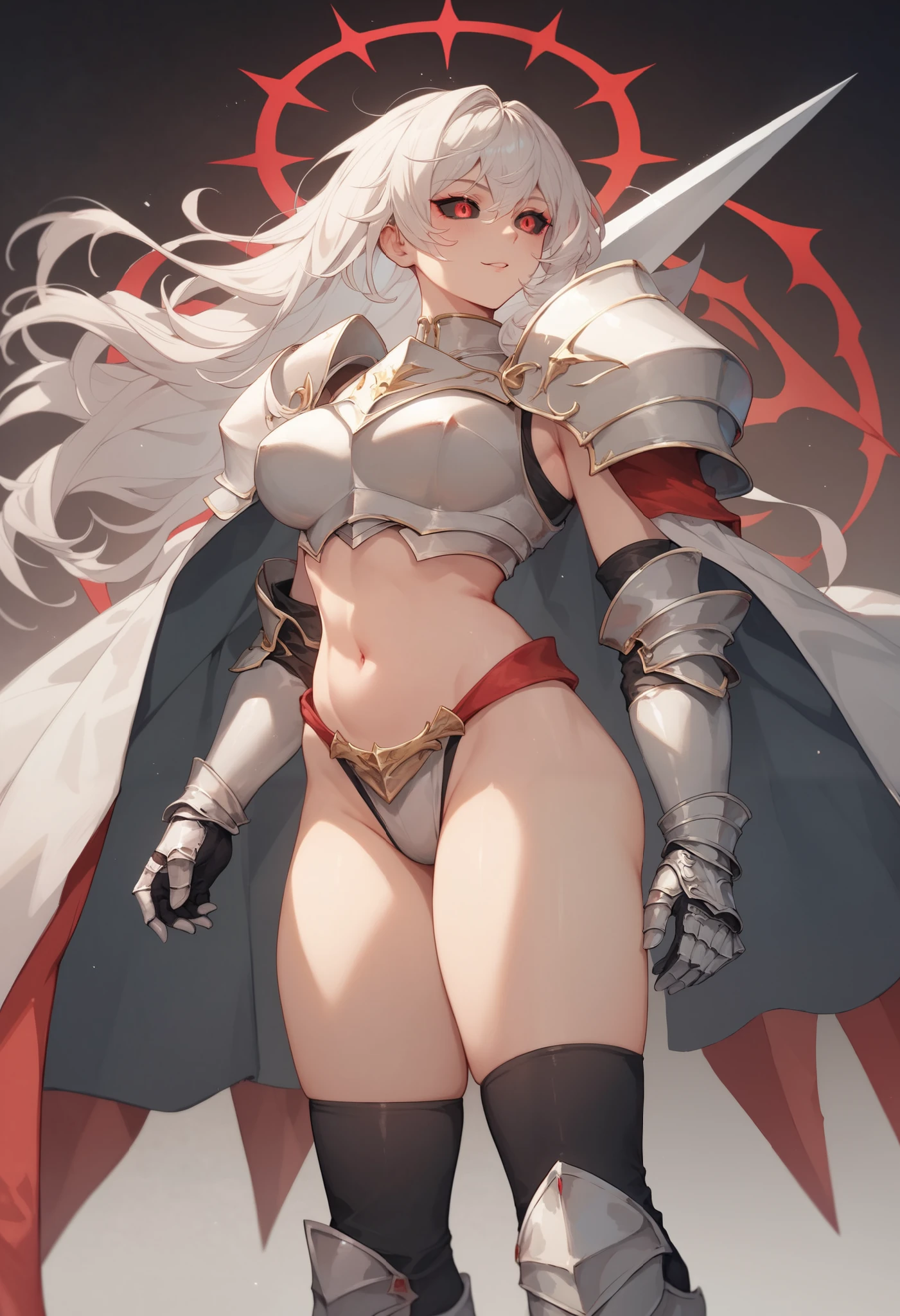 professional artwork, detailed eyes, beautiful eyes, beautiful face, flawless face, gorgeous face, smooth features, large breasts, blush, thick thighs, legs spread apart, beautifully detailed background, bondage, pleasure, pleasured expression, milk leaking from breasts, white liquid splattered everywhere, vaginal penetration, bondage, white liquid on body, sci-fi, science fiction, future, neon lights, cyberpunk, cyborg, cyborg woman, cybernetics, cybernetic, robot, robotic arm, robotic leg, mechanical background, cum, cum in pussy, cum on body, cum on breasts, cum on face, cum everywhere, white liquid, white liquid on breasts, white liquid everywhere, white liquid on body, white liquid on face, happy, orgasm, smiling, warhammer 40k, warhammer 40000, warhammer, games workshop, adeptus mechanicus, techpriest, red robes, black metal, gothic architecture, grimdark, dark background, rust, archeotech, red robe, thick robes