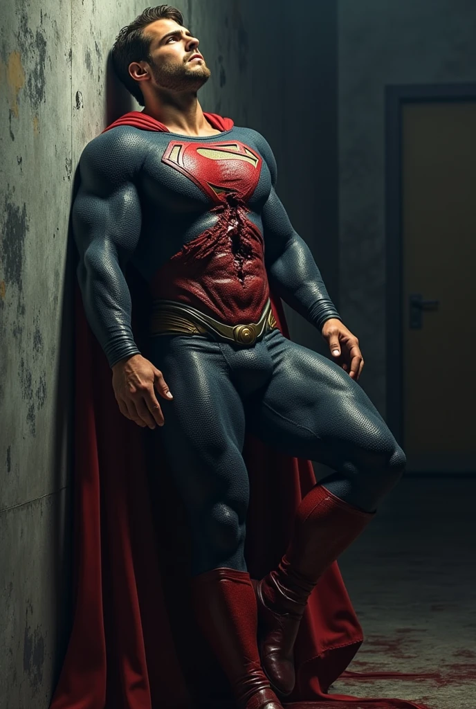 DEUS (Henrique Cavill) musculatura de corpo inteiro, big penis, bare feet