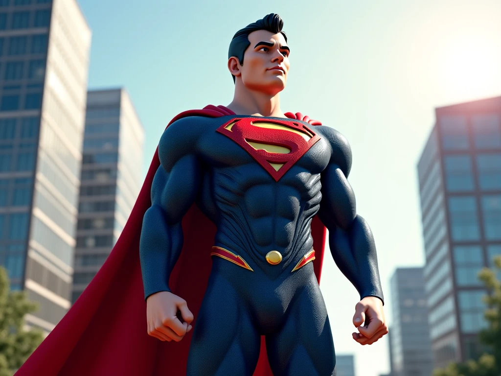 PHOTOGRAPHY REALISTIC SUPERMAN