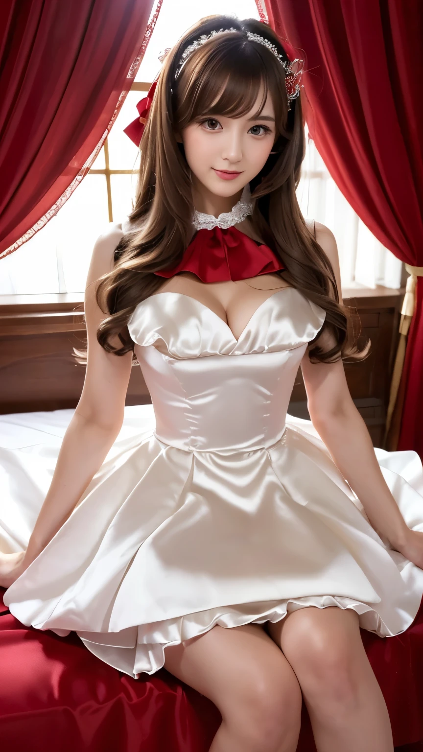 ((anime art style)),(masutepiece),(Best Quality), (Super Detail),((Very delicate and beautiful)),(((Solo))),(One princess in a gorgeous rococo ball gown dress with beautiful embroidery and jewels and voluminous full-length hoop skirts and tuck-up skirts)),Royal Bedroom,(((Dress Skirt Lift Yourself))),((((Gorgeous embroidery and lace panties with jewels,Cameltoe)))),Garter Belt,Focus Pantieling bling)),Long Train,(Gorgeous gemstone jewelry with sparkly),Detailed face and eyes,Eyes Like Gems,cry,((embarrassed)),((Large amount of straight hair,very voluminous and very long hair,Very long straight hair)),(((Colossal tits,long boobs))),cleavage,(gorgeous embroidery and lace),Gorgeous corsage,See-through,Very gorgeous hair ornament,Tiara adorned with sparkly and very gorgeous jewels,ornate ruffles,(hoop skirt,crinoline),((Dynamic Angle)),Looking at Viewer,((Full body)),((Very gorgeous rococo ball gown dress with beautiful embroidery and jewels and voluminous full-length hoop skirt)),Focus Panties,