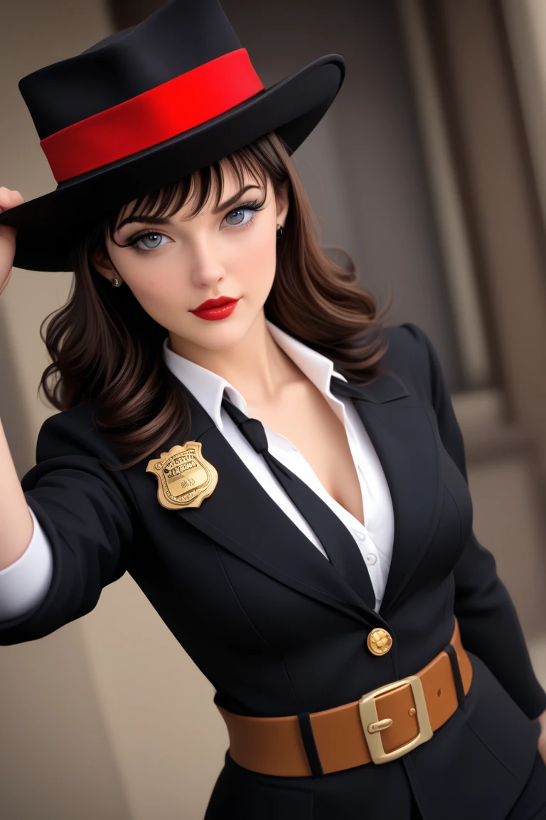 <lora:FutureMai:0.6>,mai,1girl,solo,long hair,black hair,blunt bangs,bangs,gloves,uniform,military uniform,black gloves,hat\(mai\) BREAK [SEP],
open coat,jacket on shoulders,unbuttoned jacket, collarbone, bare shoulders, revealed cleavage,exposed medium breasts,(covered nipples:1.1) BREAK [SEP],
(ambient lighting:1.1),(ultra realistic,32k,RAW photo:1.1),(high detailed skin:1.1),8k uhd,dslr BREAK [SEP],
high quality,film grain,(shiny glossy translucent clothing:1.1) BREAK [SEP],
full shot,looking at viewer seductively,flirty smile,naughty face,simple background,insanely detailed,best quality,masterpiece,(photorealistic:1.2),