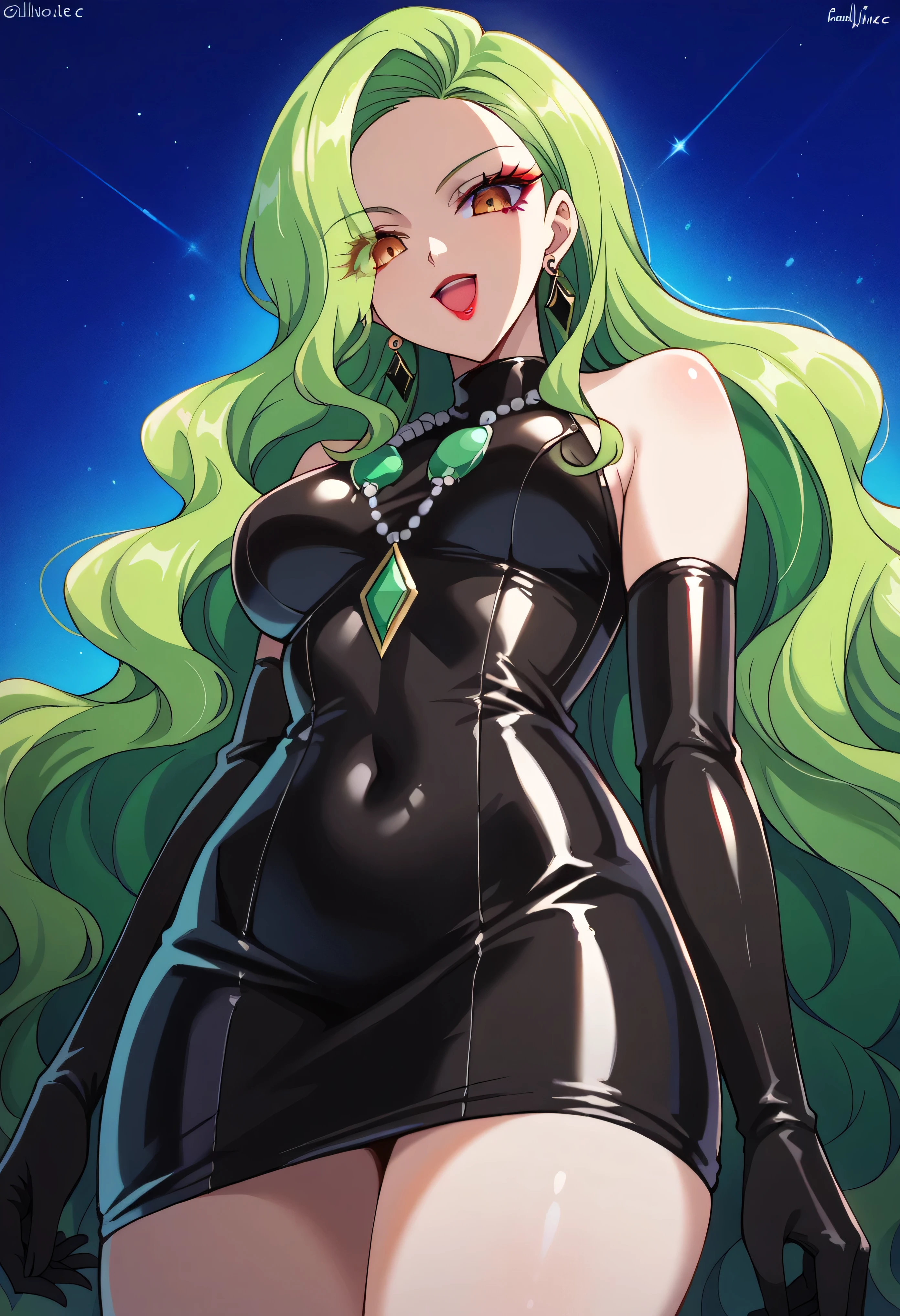 1girl, (8k, best quality, masterpiece:1.2), (ARTIST), ARTIST, ARTIST, (ARTIST), (detailed puffy eyes:1.4), (((solo))), (detailed witch), (detailed witch_hat), <lora:animeTarotCardArtStyleLora_v20Offset:0.75>, tarot, tiny breasts, standing, long hair, red hair, green eyes, loving smile, looking down at viewer, starry sky, ((night)), (((off shoulder))), (((barefoot)))