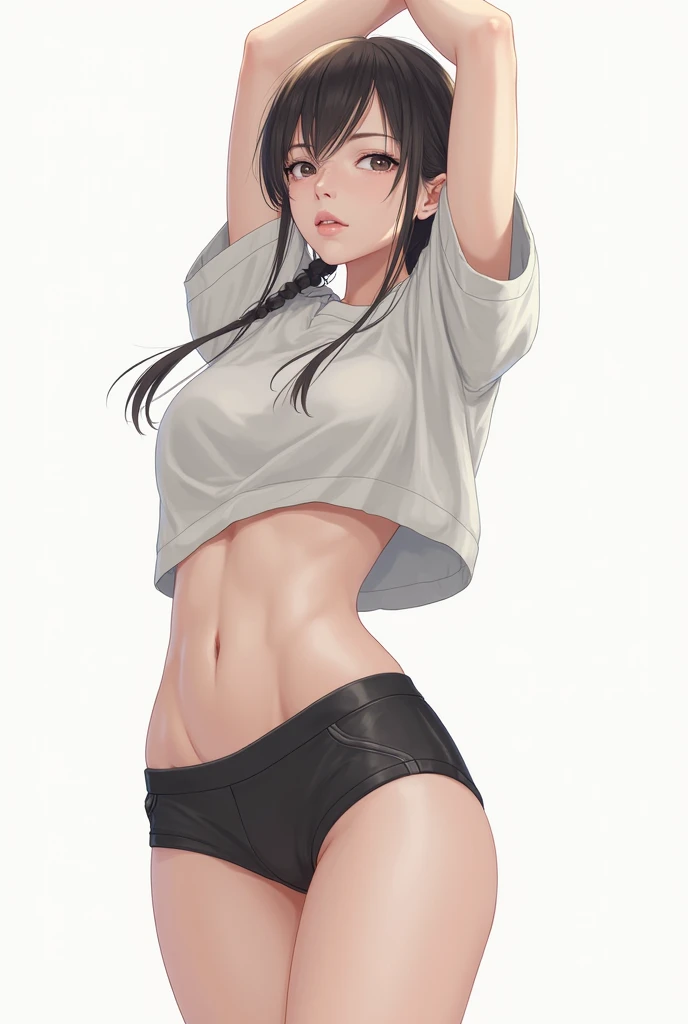 (top quality:1.5, best quality, masterpiece), 80s retro cars, Feels like a movie poster, a 18 year old girl, Short dolphin pants, tank top, seductive pose, 80s background, girl, cat 귀, nekomimi, striped panties, smirk, random background, Bukkake, female masturbation, Feels like a movie poster, black hair, nekomimi, cat 귀s, choker, sexy look, blush, sweating, wet skin, take off your pants, Various facial expressions, various postures, Feels like a gravure model, a bewitching expression, sexy look, A variety of costumes, Bewitching posture, sexy look, Bewitching posture, slim 몸매, slim, sweating on the skin, skin is wet, wet skin, chokers, earring, long twin tails, running shoes, orgasm, orgasmic facial expressions, mischievous expression, eyes are half closed, shy, Flushed Face, godcat1, cat, rear cat, Bukkake, pubic hair female pubic hair, female masturbation, dolphin shorts,