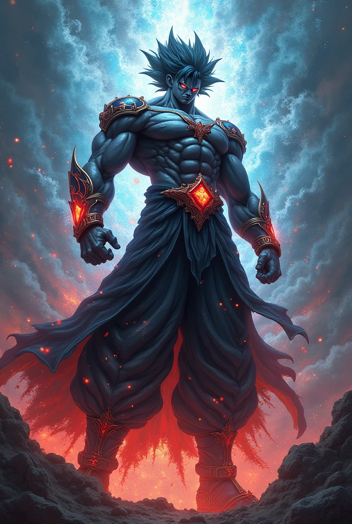 Dragon ball style villain

