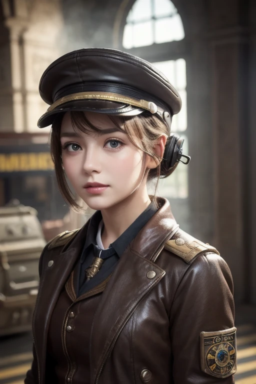 (masterpiece:1.2, highest quality), (realistic, photorealistic:1.4), beautiful illustrations,
looking at the viewer, whole body, Front view:0.6,
1 female, Japanese, ((black hair:1.5, chignon:1.4)), blown hair, bangs, hair between eyes, (big breasts, thin waist)
beautiful hair, beautiful face, beautiful and detailed eyes, (blue eyes:1.3), beautiful clavicle, beautiful body, beautiful breasts, beautiful thighs, beautiful feet, beautiful fingers,
(Deck of an aircraft carrier:1.4),
((MPhotorealsitic、realistic skin textures、automatic rifle (mechanical armor with reference to a dung beetle), power pipes, hydraulic cylinders, ultimate intricate detail, Japanese female soldier in mechanical armor, very beautiful face, realistic, full body shot, sortie from secret base (8k, RAW photo, best quality, masterpiece:1.2), RanmaChan, RanmaRedShirt girl, cat ears, cat tail, (tears:1.1), exhausted, (parted lips:0.9), cute,
medium breasts, (sideboob:0.9),
sideless, torn frayed tattered tunic, torn frayed tattered socks,
sitting, wariza, leaning forward, ruins, crumbling world, storm, black hole, puddle,
sharp focus, looking at viewer,
(intricate:1.1), (dark blue theme:1.1), (dark blue tone:1.1), (grey tone:1.1), illustration, (anime coloring:1.1), modesta, tiro remoto, Detalhe bonito rosto delicado, Olhos delicados bonitos detalhados, perfect facial proportions, High definition skin, pele fina, best four inch aspect ratio. Com um polegar, uma obra-prima, altamente detalhado, Realistic, (German World War II general uniform reference : 1.8), the highest facial resolution, , mulher modestamente vestida, vestido inteiramente, ( pequeno, cabelos pretos, black franja reta, super thin braids, franja reta, Red glasses, olho verde escuro, science fiction, Fighter aircraft, standing On the landing of a Fighter aircraft, the agency, uma personalidade profundamente inteligente, A calm expression, um rosto respeitoso, uma guerra, a Fighter aircraft BIGHIP BIGASS FUCKOFF FUCKFUCKFUCK