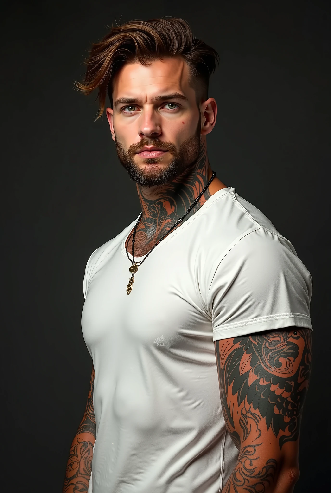 Man with a big and thick penis that you can see his penis falling 