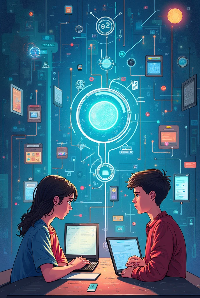 The students will draw or illustrate the use of internet to their lives ...