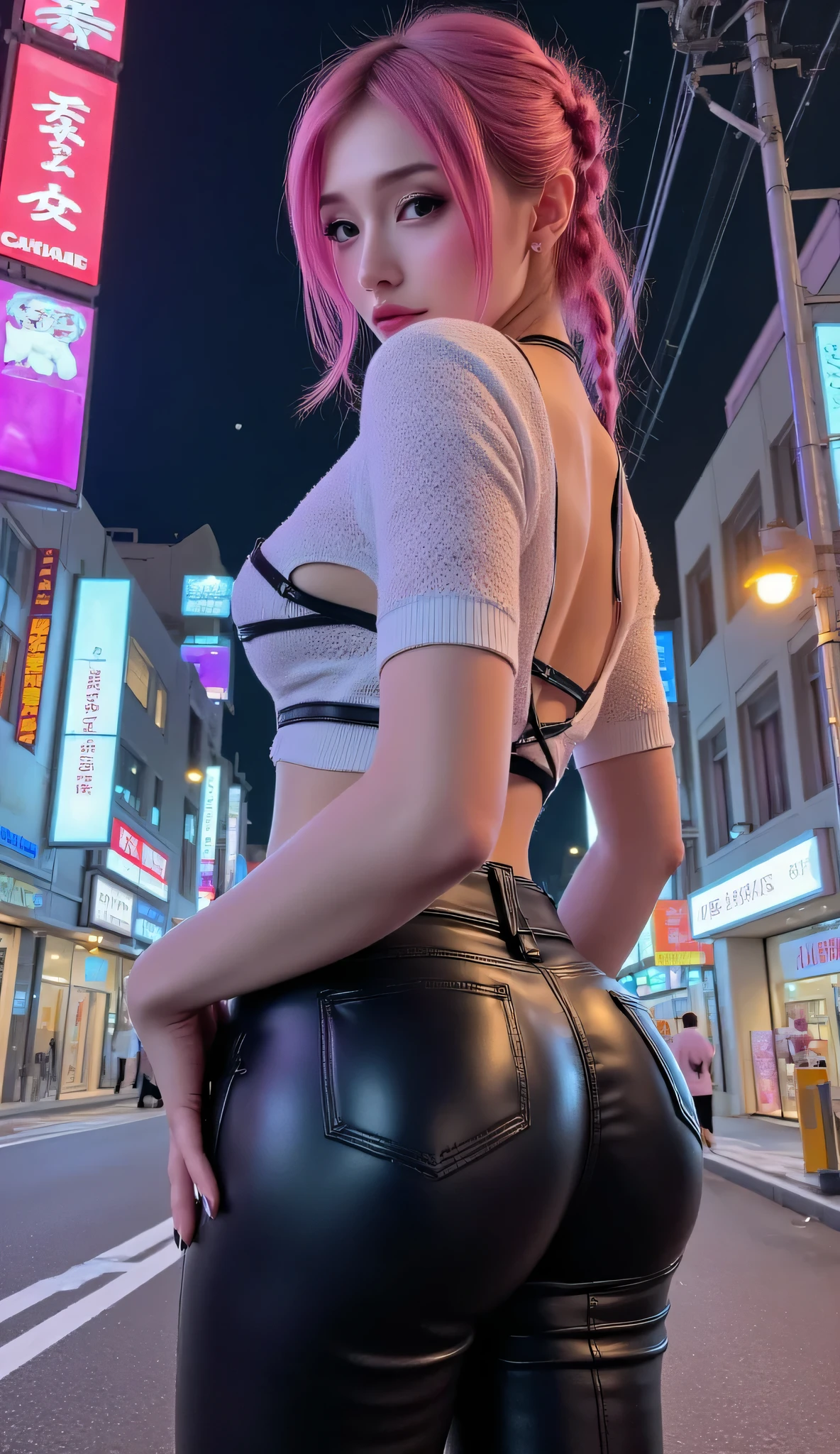 (Ultra Realistic), (Illustration), (Increased Resolution), (8K), (Extremely Detailed), (Best Illustration), (Beautiful and Detailed Eyes), (Best Quality), (Ultra Detailed), (Masterpiece ), ( wallpaper), (detailed face), solo, 1 girl, looking at viewer, fine details, detailed face, half-open strawberry lips, in the dark, deep shadows, low key, pureerosfaceace_v1,