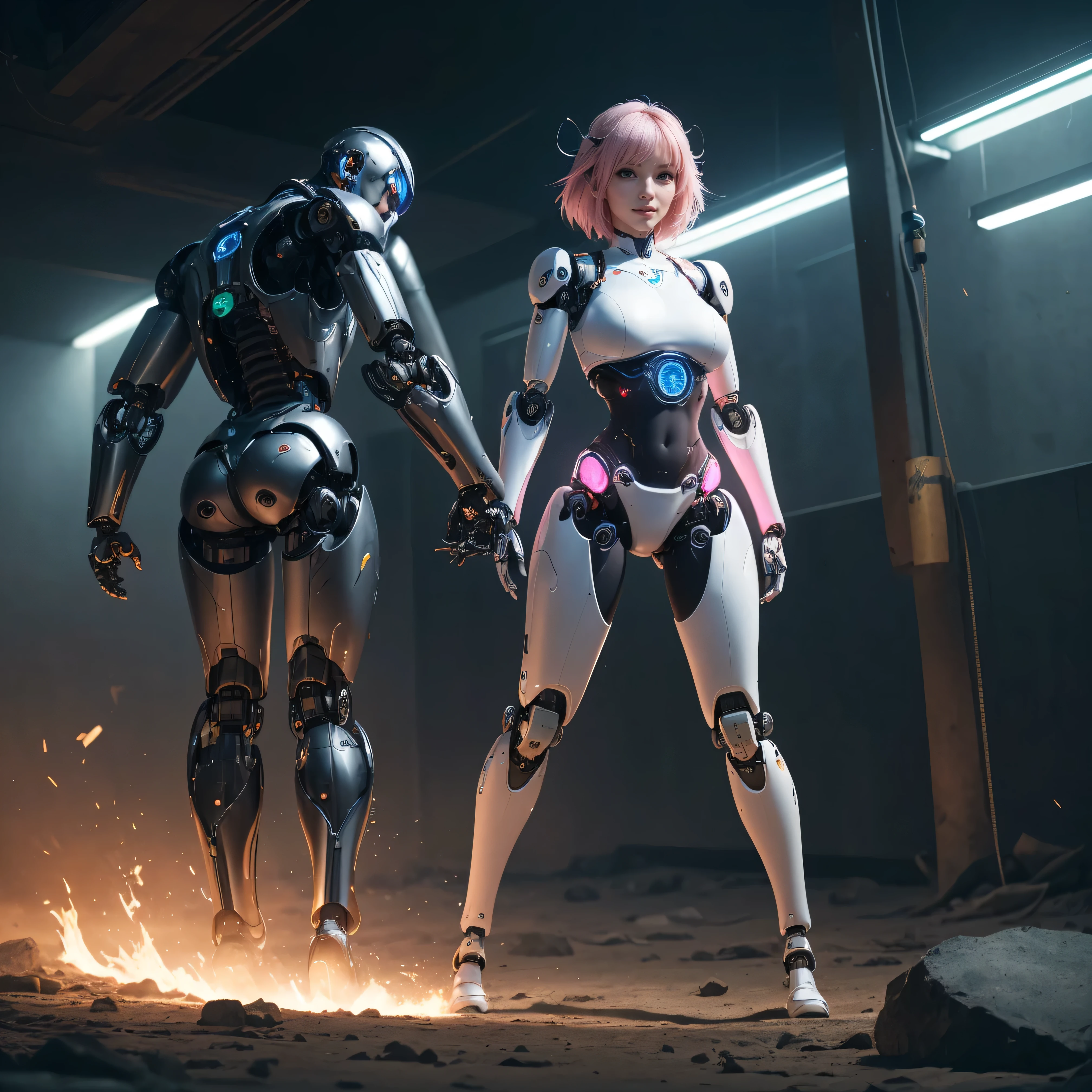 Western alien anime battle
