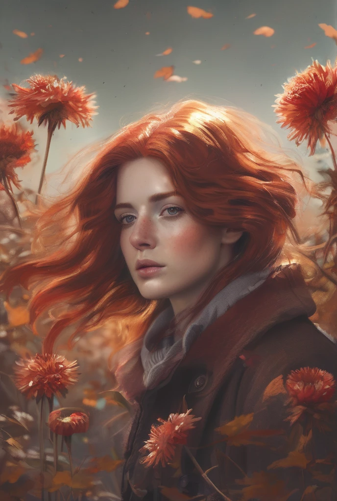 <lora:olivia_vinten_xl_lora:1> olivia vinten woman beautiful angle view of Species woman individual from another planet with multicolored hair, beautiful colorful eyes, run in autumn garden, breeze at dawn, alcohol ink painting, psychedelic art by Ross Tran, Antonio J. Manzanedo, Tom Bagshaw, mandy disher, cinematic, 32k, stills from Steven Spielberg epic film, clear focus, hyperrealistic repin artstation painting, detailed character design concept art, matte painting