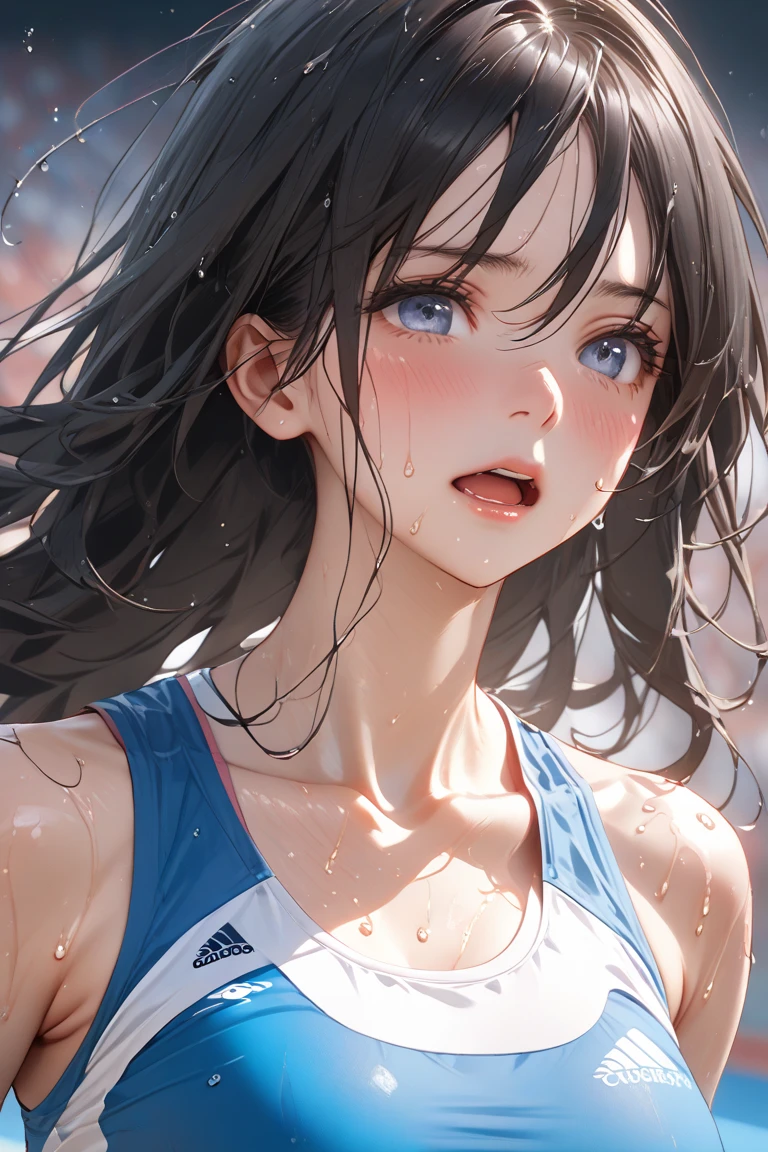 ((Highest quality)), ((masterpiece)), (detailed), ((crowd)), (a beautiful woman raped on soccer stadium with multiple men), (micro bikini), (athletic), (cleavage, collarbone, public indecency, outdoor), (messy hair:1.1), (ecstasy:1.2), (slut:1.2), (vulgarity:1.1), (fucked silly:1.1), (steam:1.1), (Wet:0.9), (sweat:1.4), wince, (orgasm:1.2), (panicking:1.0), (flowing sweat:1.1), trembling, rape,