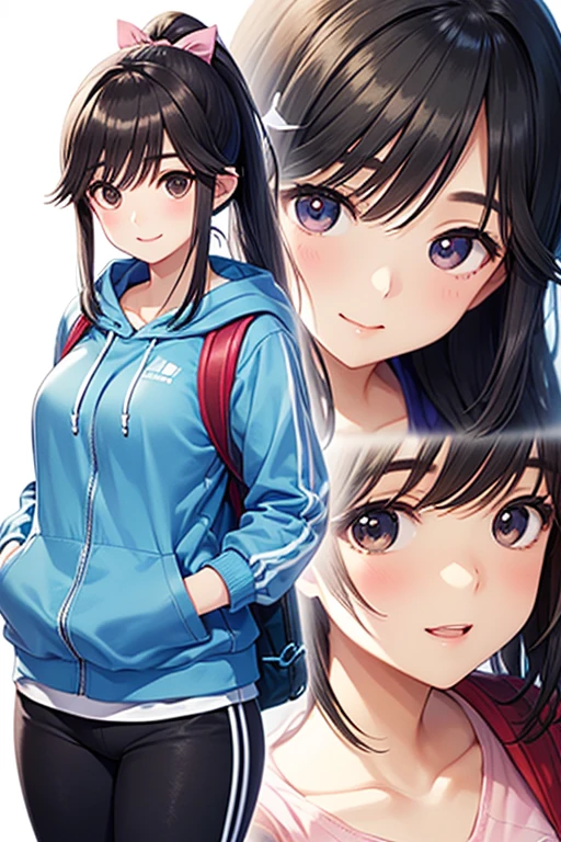 Cropped Jersey、hot pants、Glasses、Cleavage、sports warehouse